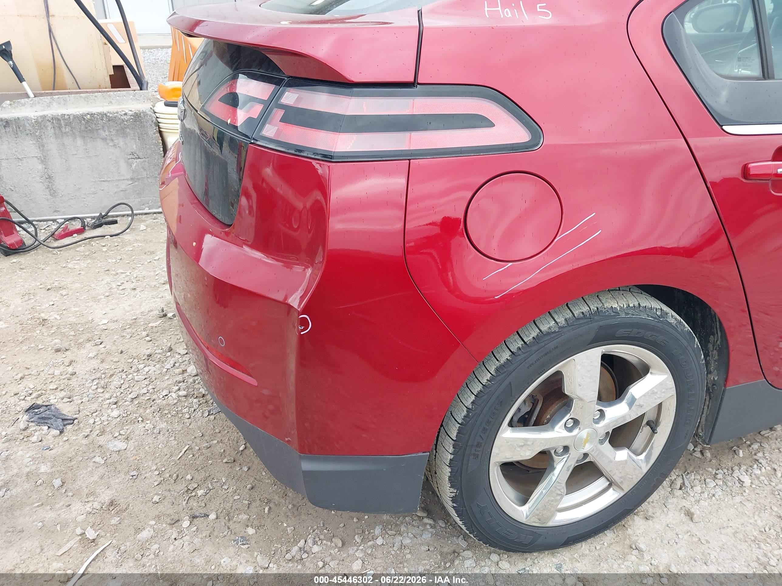 2012 Chevrolet Volt Maroon vin: 1G1RC6E44CU100346