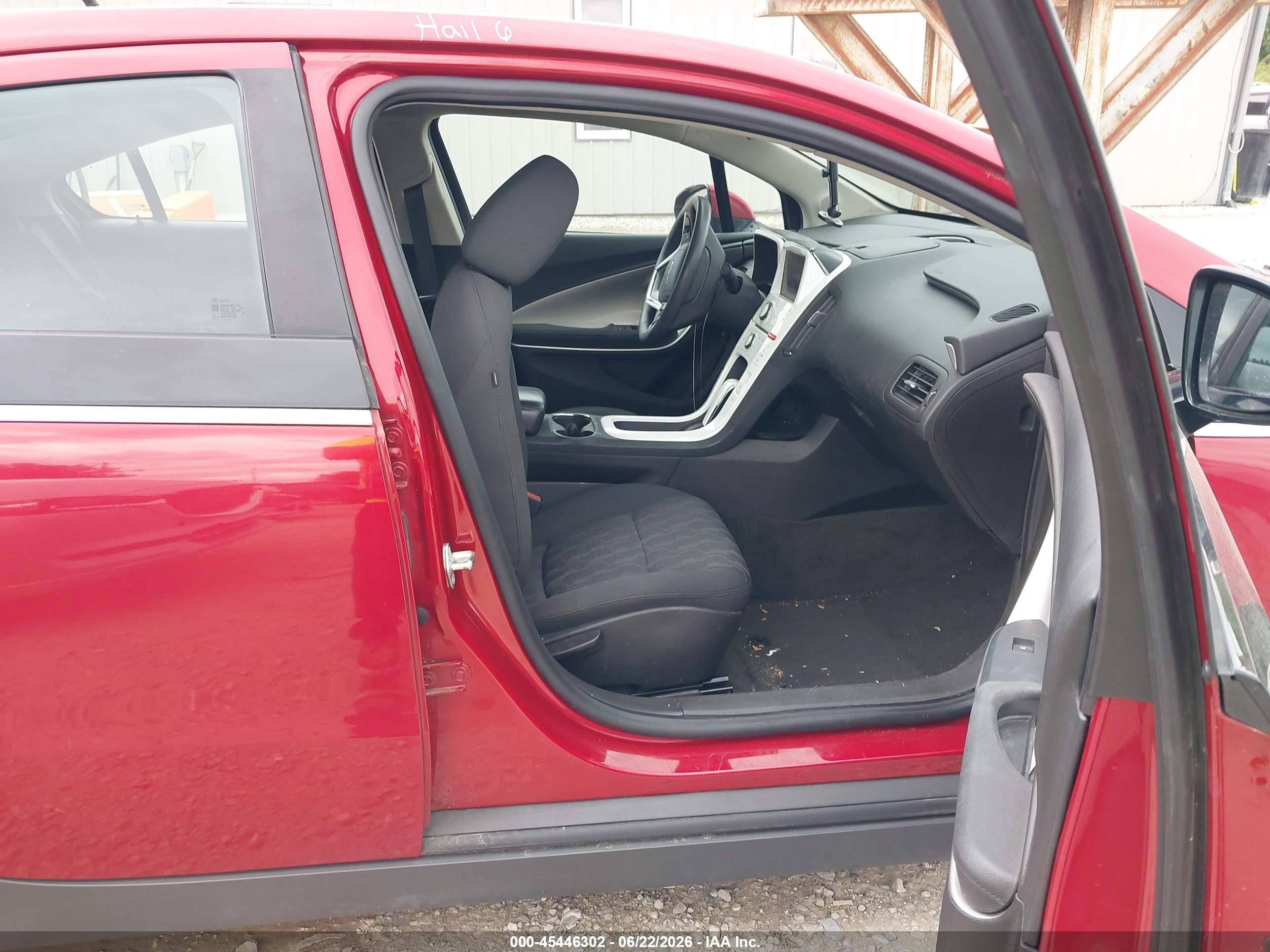 2012 Chevrolet Volt Maroon vin: 1G1RC6E44CU100346