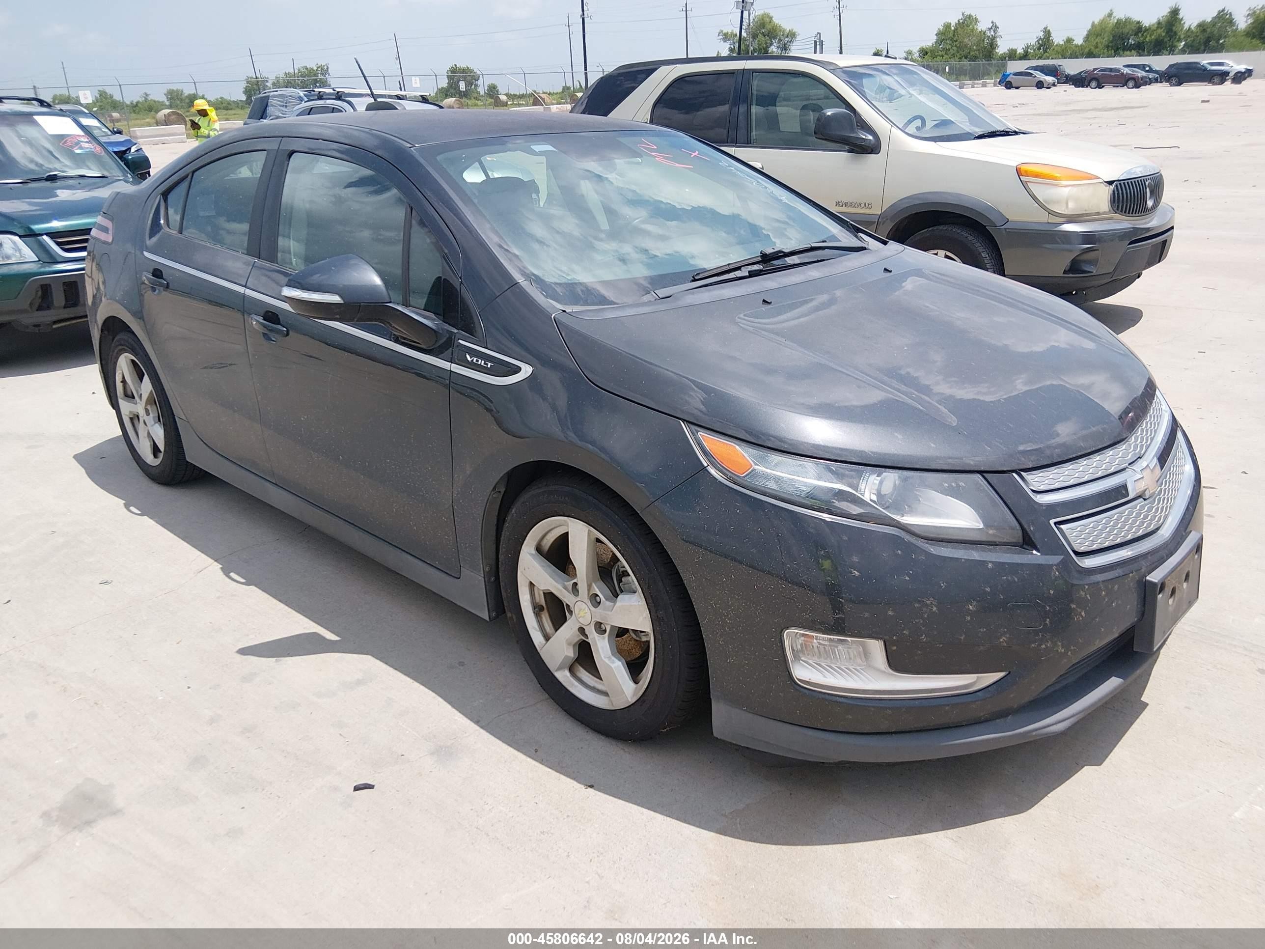 2015 Chevrolet Volt   Gray vin: 1G1RC6E44FU133464