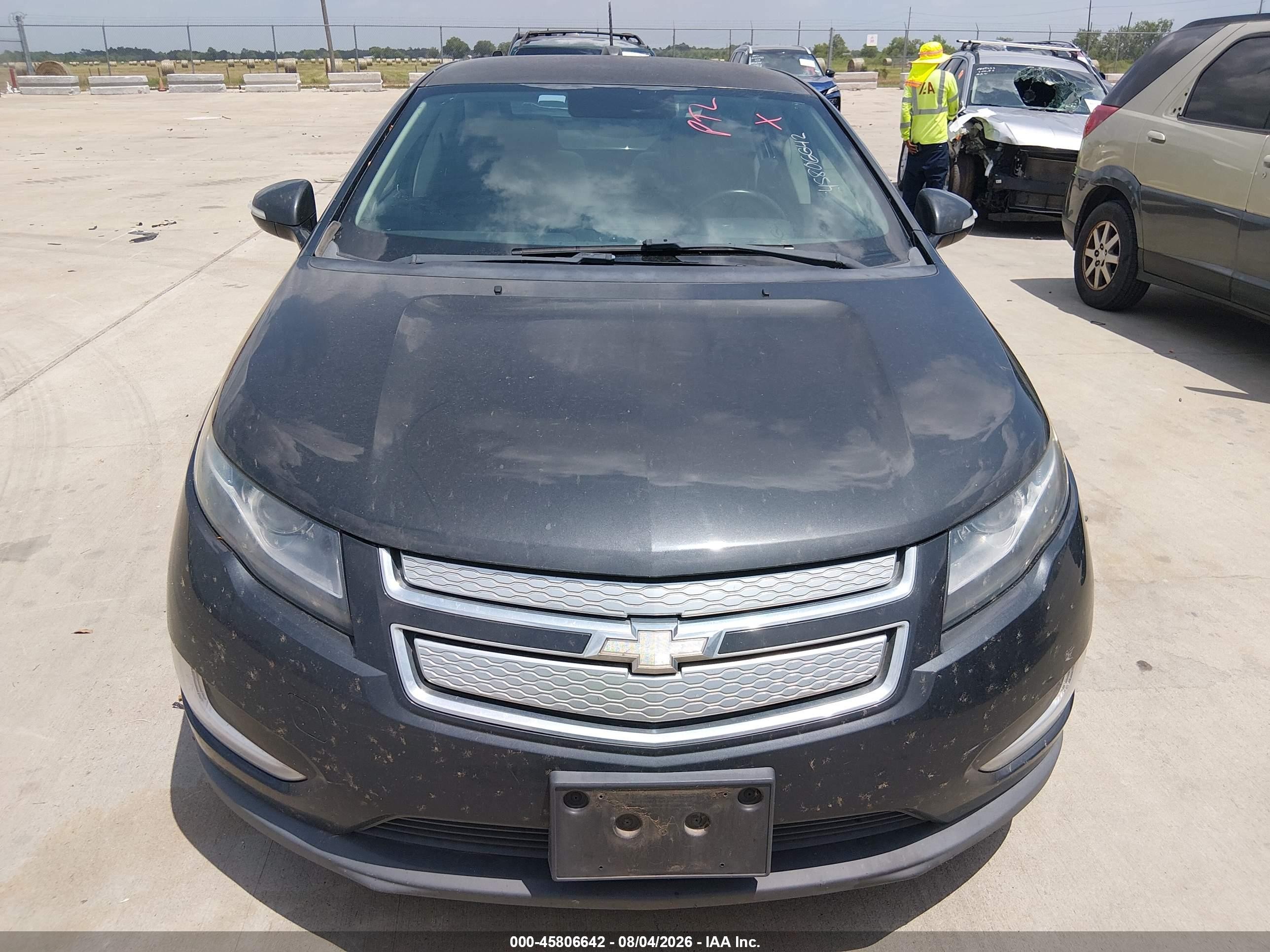 2015 Chevrolet Volt   Gray vin: 1G1RC6E44FU133464