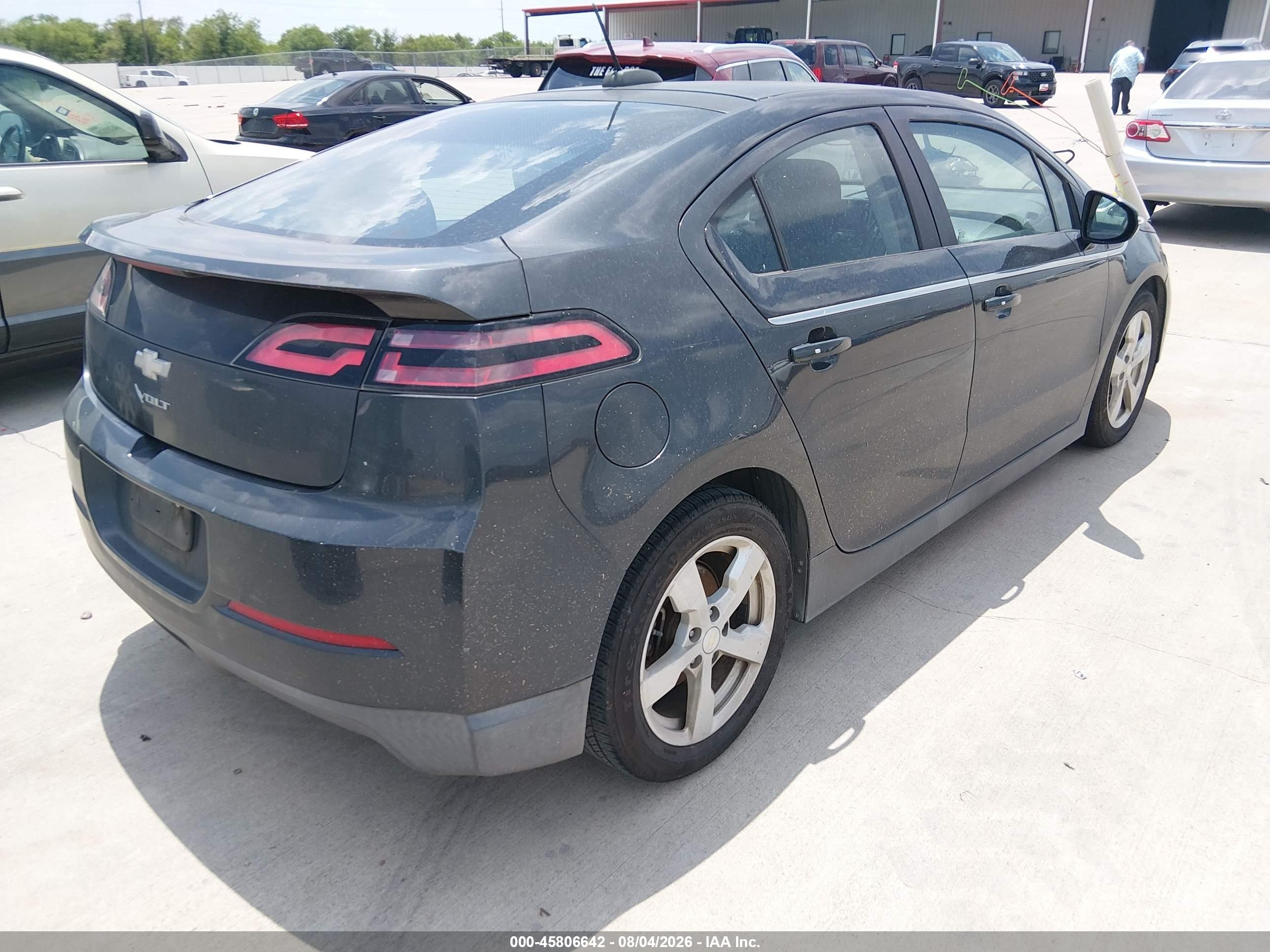 2015 Chevrolet Volt   Gray vin: 1G1RC6E44FU133464