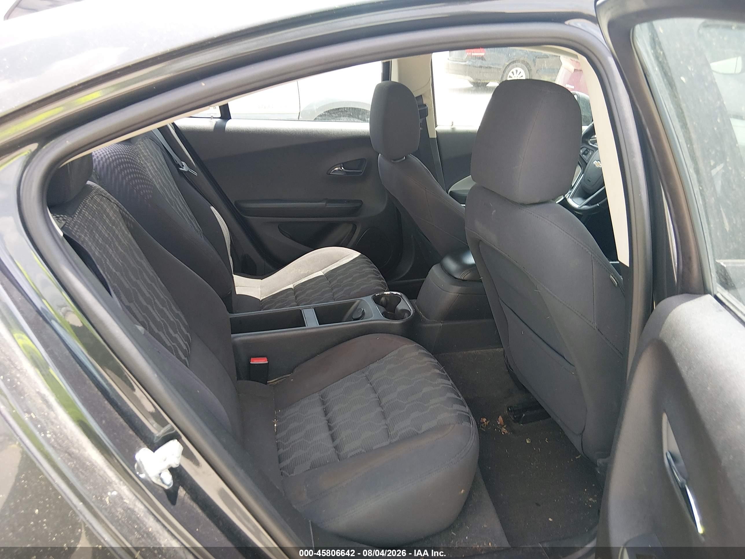 2015 Chevrolet Volt   Gray vin: 1G1RC6E44FU133464