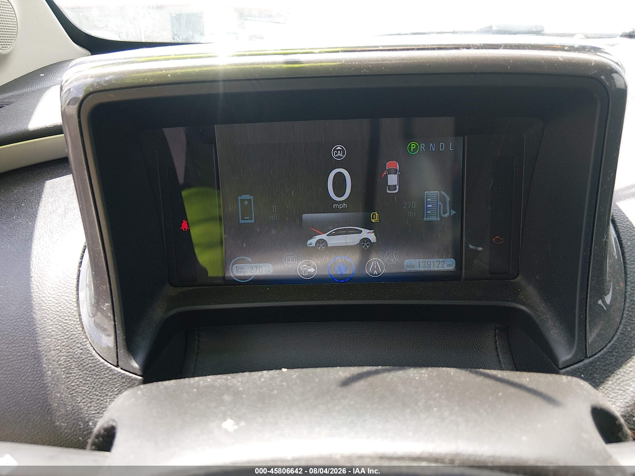 2015 Chevrolet Volt   Gray vin: 1G1RC6E44FU133464