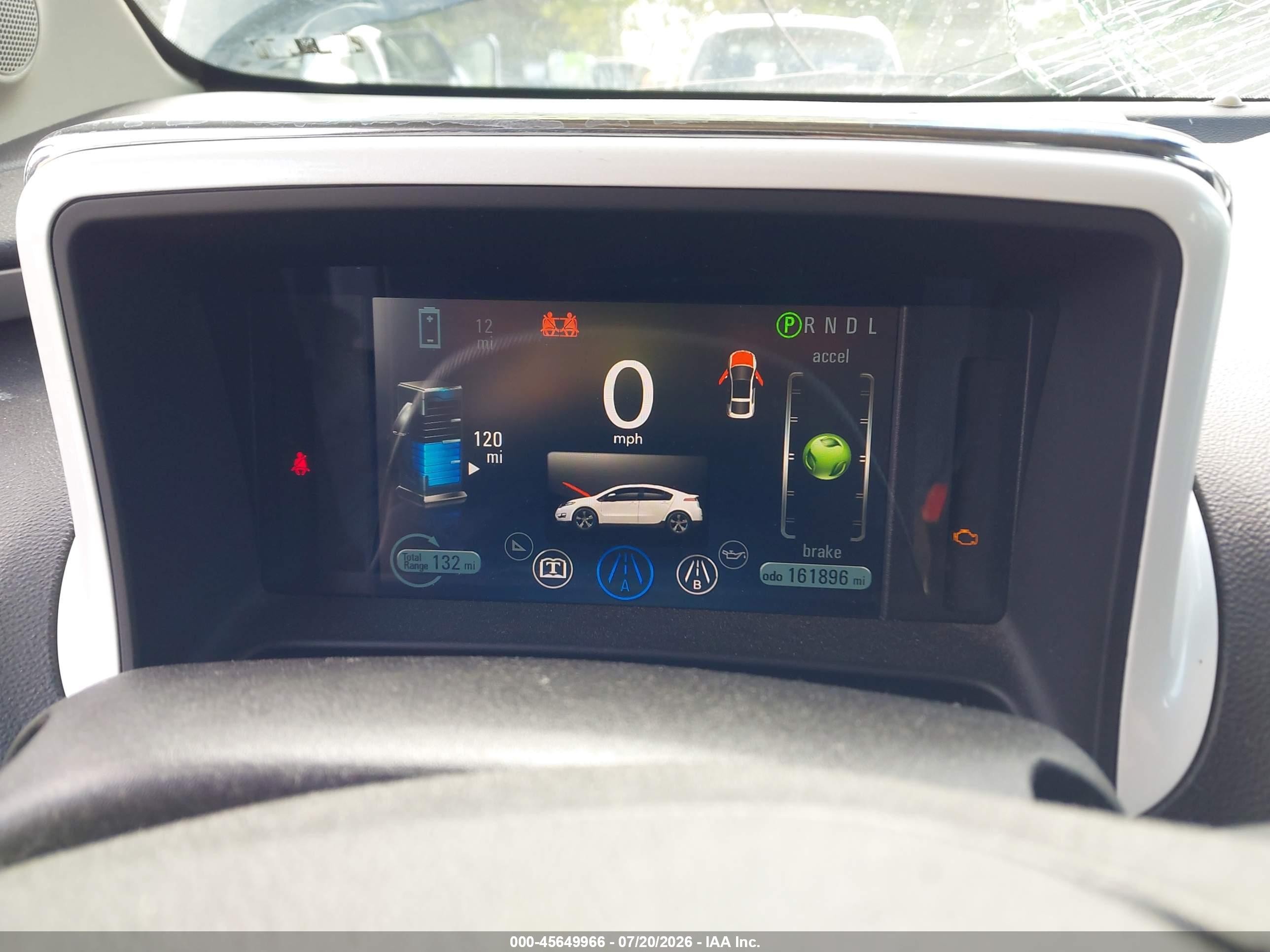 2011 Chevrolet Volt   Black vin: 1G1RC6E46BU101562