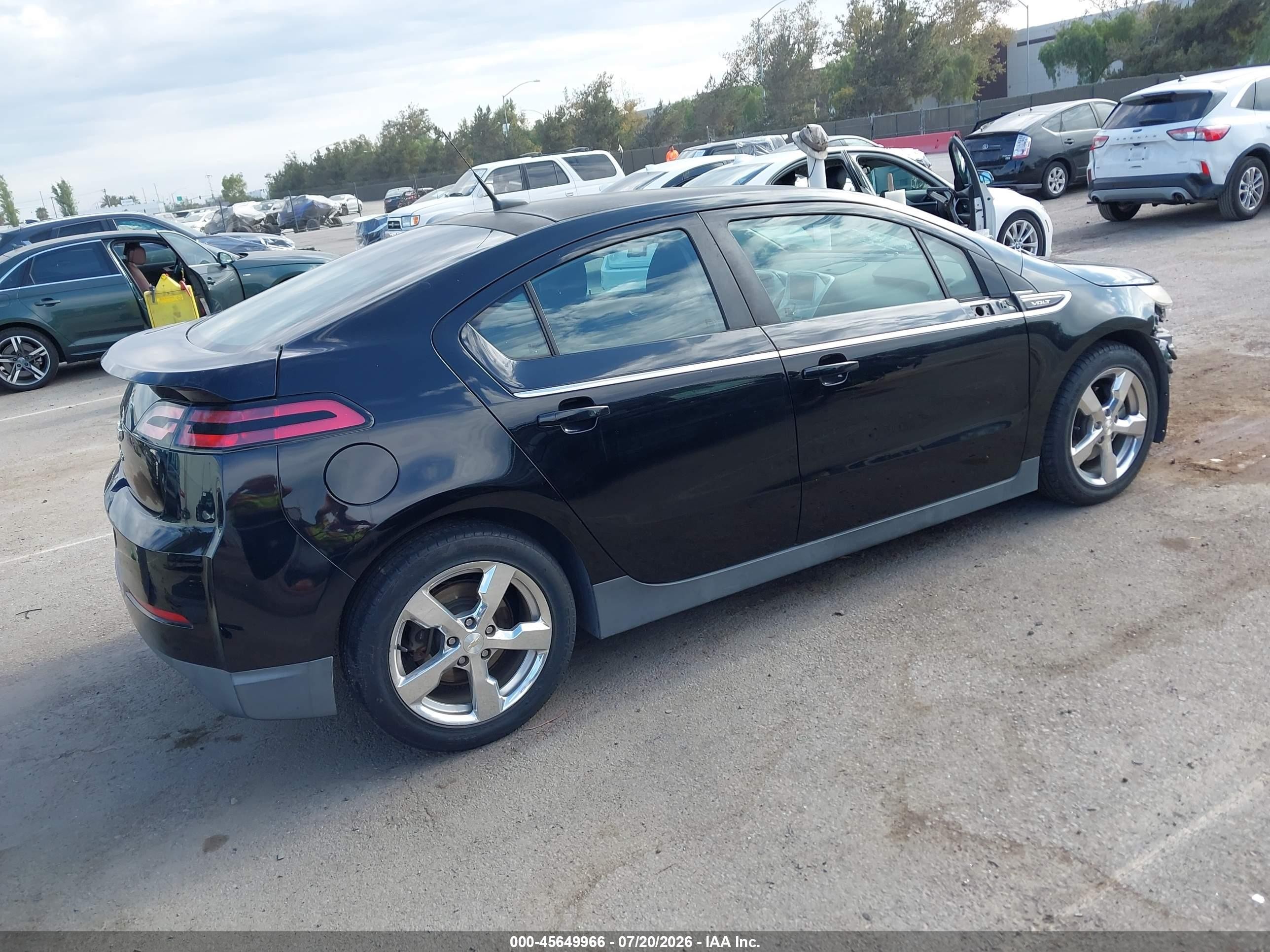 2011 Chevrolet Volt   Black vin: 1G1RC6E46BU101562