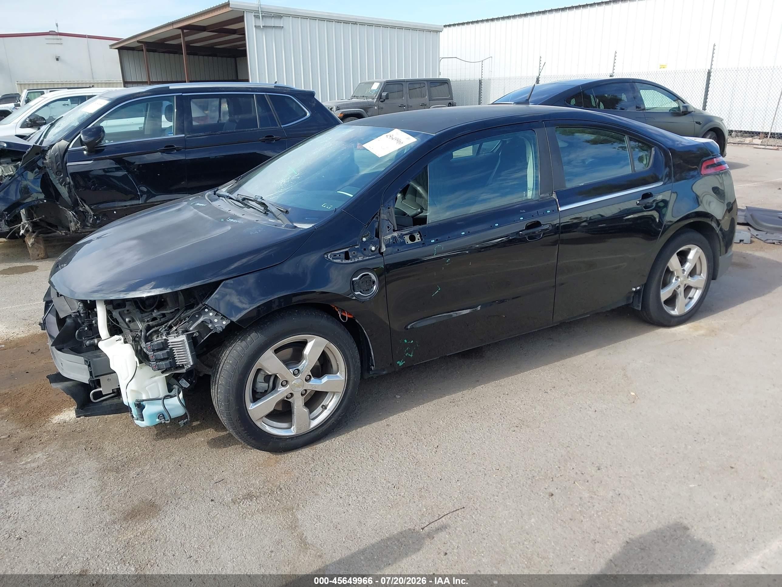 2011 Chevrolet Volt   Black vin: 1G1RC6E46BU101562
