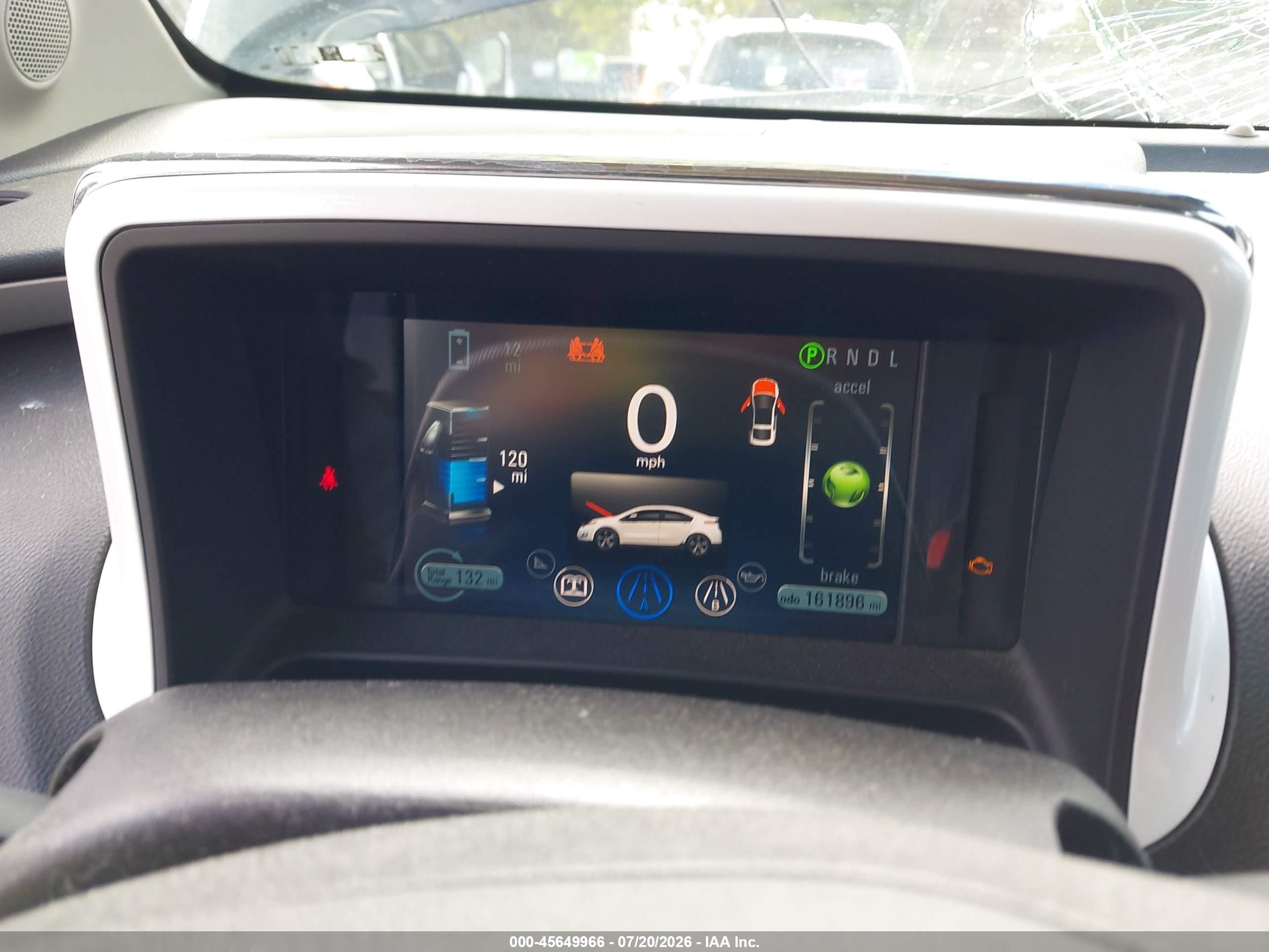 2011 Chevrolet Volt   Black vin: 1G1RC6E46BU101562