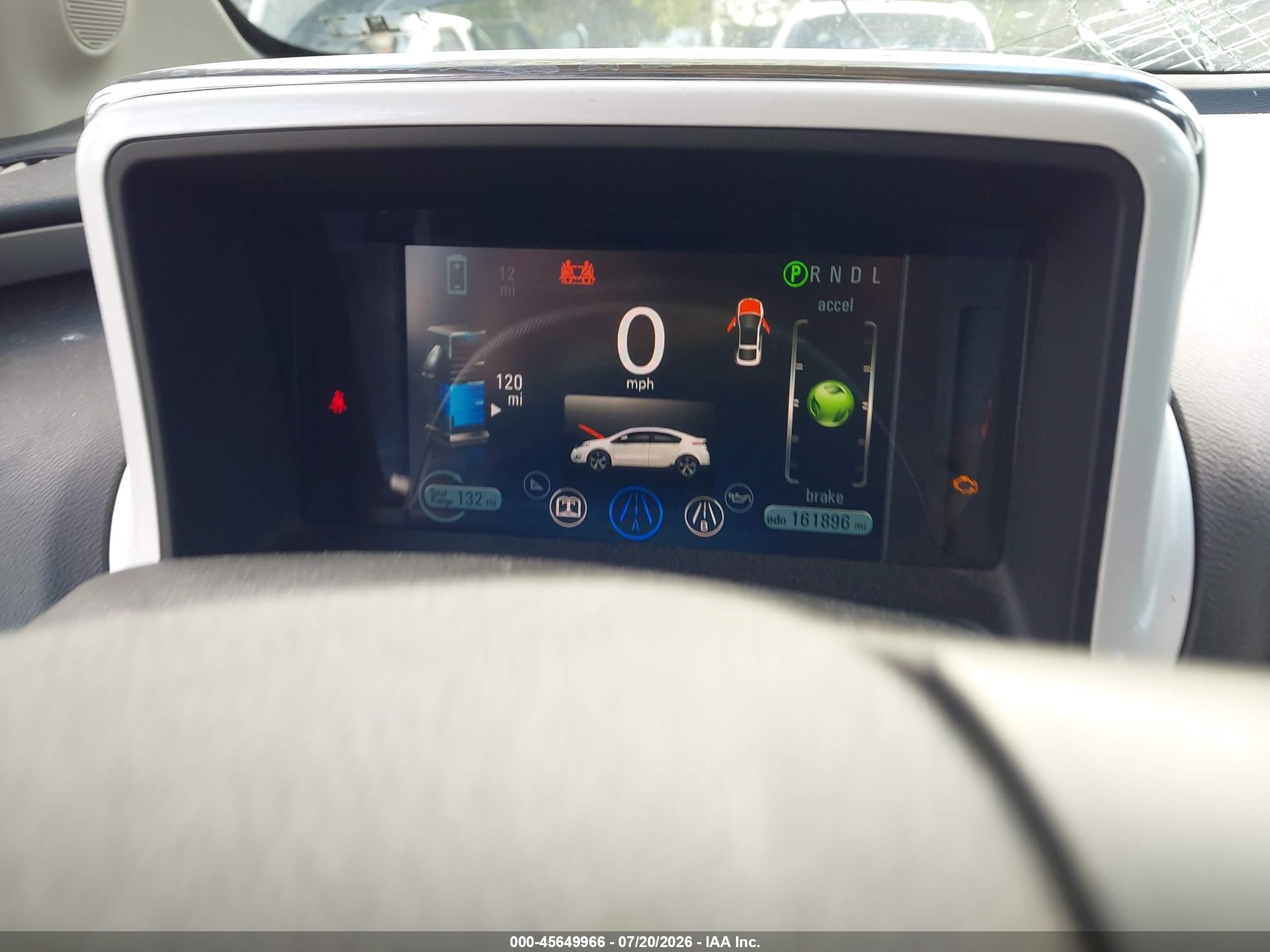 2011 Chevrolet Volt   Black vin: 1G1RC6E46BU101562