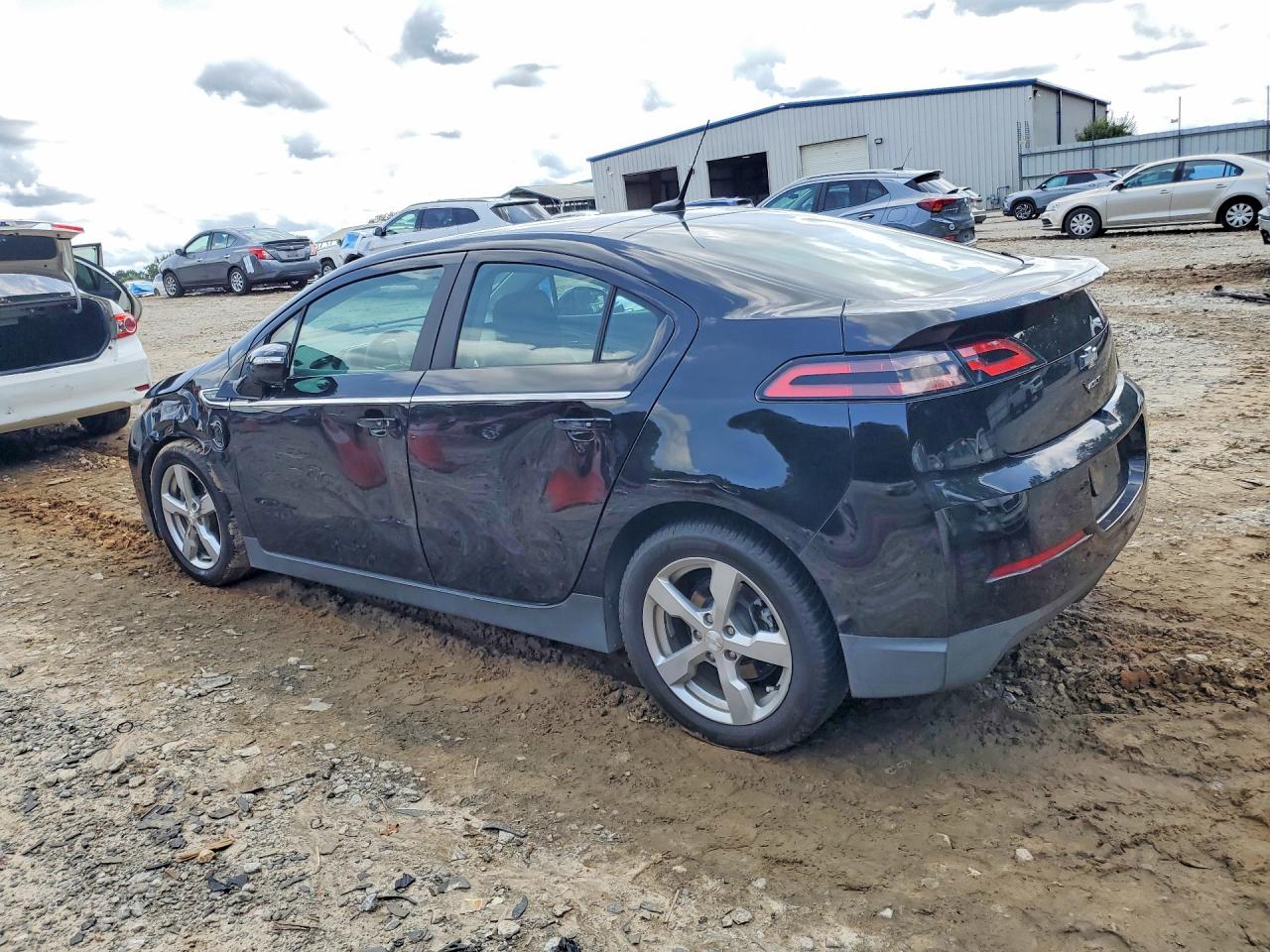 2012 Chevrolet Volt Black vin: 1G1RC6E46CU118895