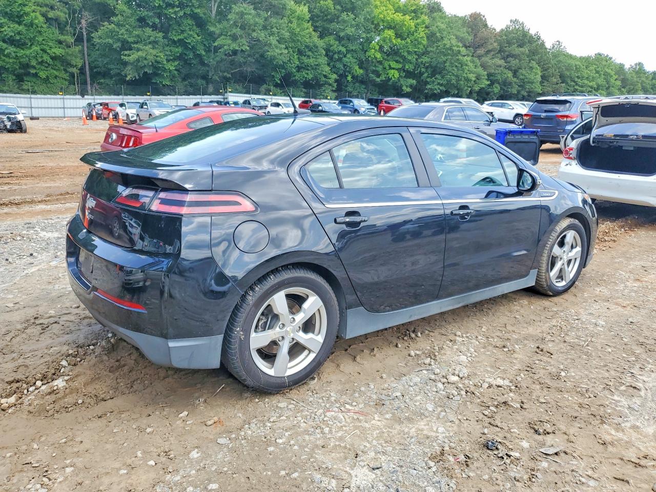 2012 Chevrolet Volt Black vin: 1G1RC6E46CU118895