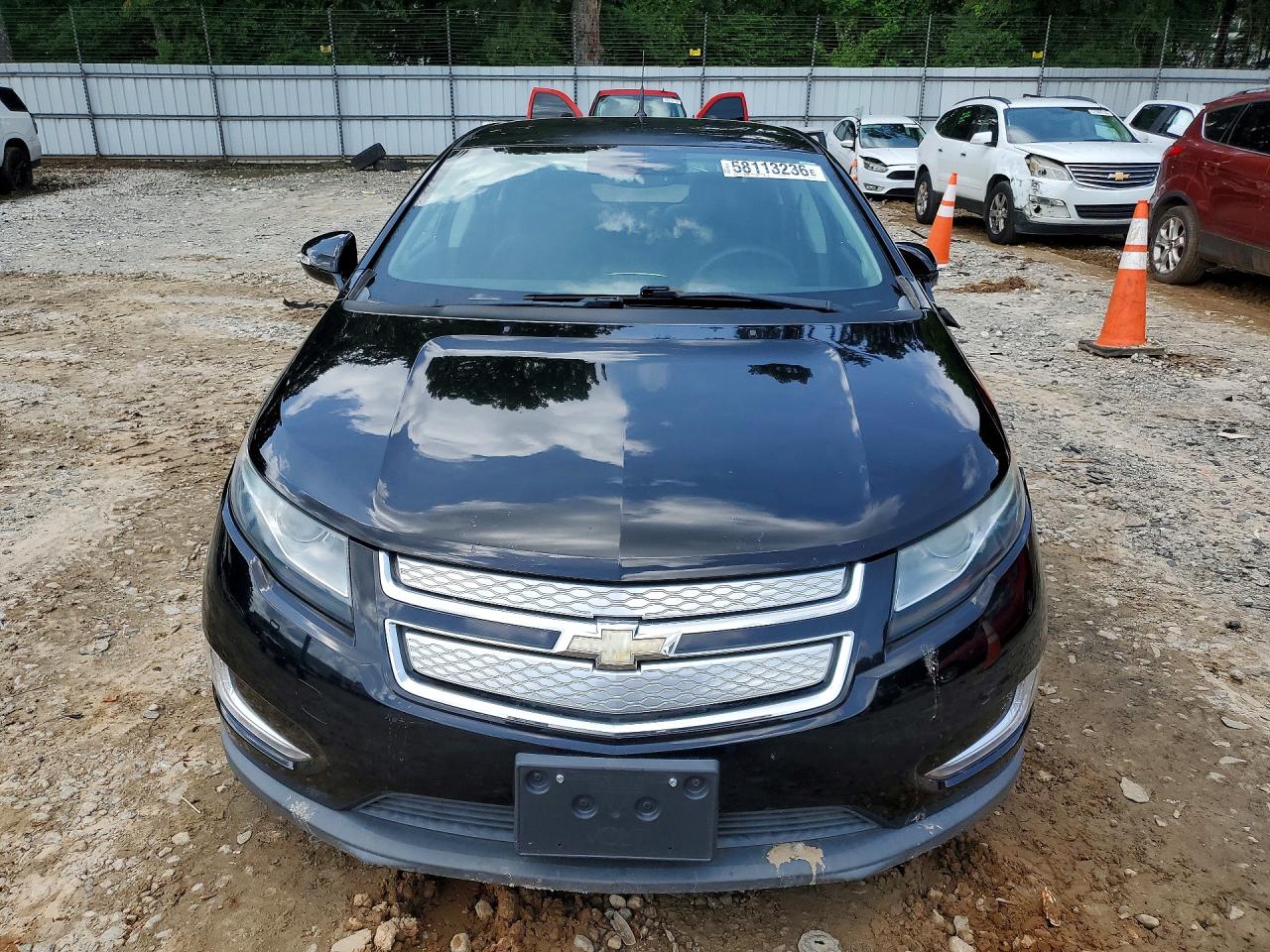 2012 Chevrolet Volt Black vin: 1G1RC6E46CU118895