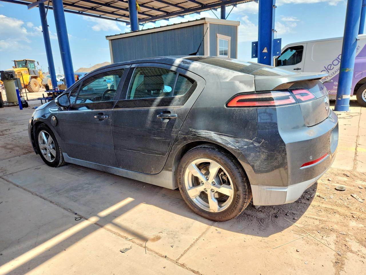 2014 Chevrolet Volt Gray vin: 1G1RC6E47EU112347