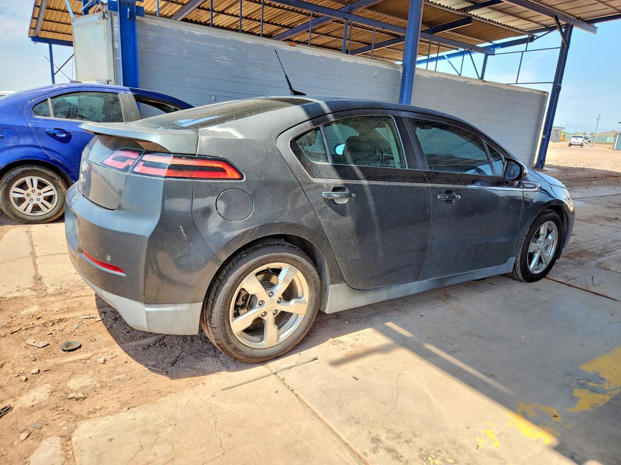 2014 Chevrolet Volt Gray vin: 1G1RC6E47EU112347