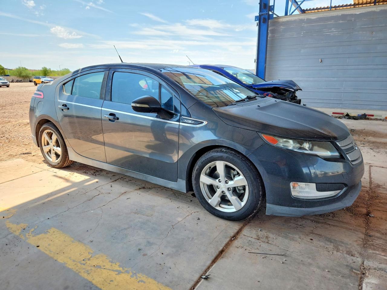 2014 Chevrolet Volt Gray vin: 1G1RC6E47EU112347