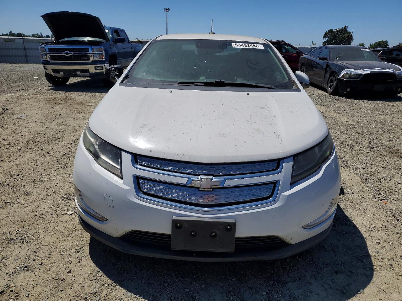 2015 Chevrolet Volt White vin: 1G1RC6E48FU118885