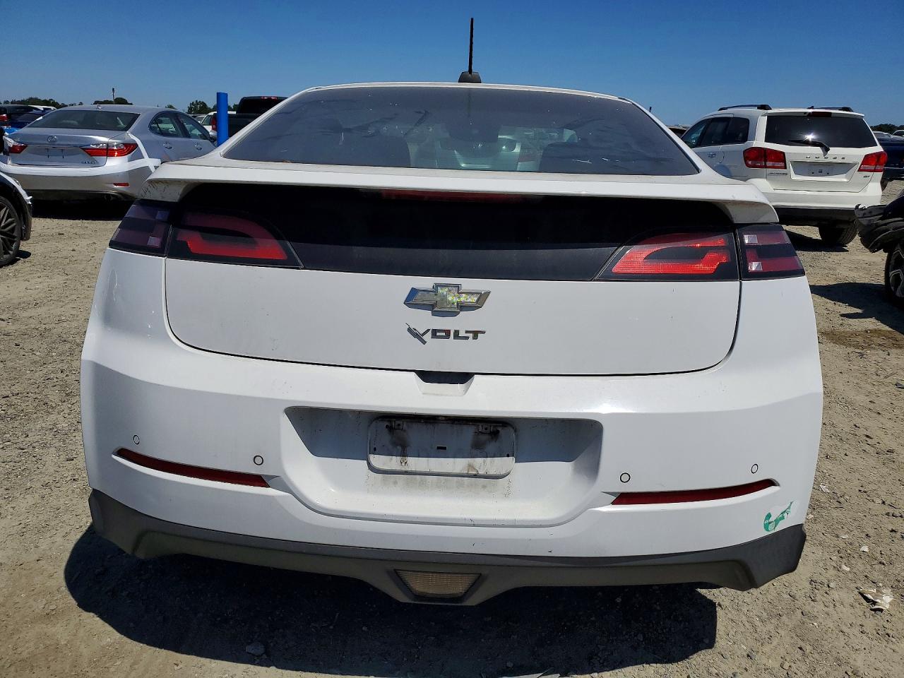 2015 Chevrolet Volt White vin: 1G1RC6E48FU118885