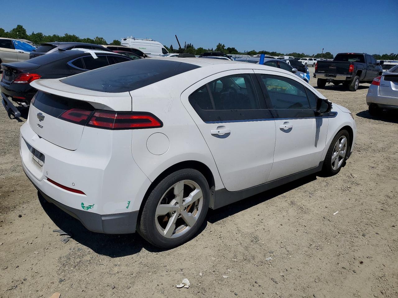 2015 Chevrolet Volt White vin: 1G1RC6E48FU118885