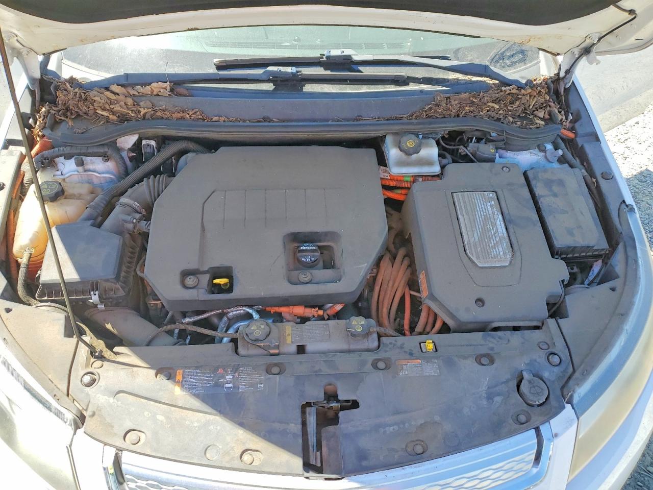 2015 Chevrolet Volt White vin: 1G1RC6E48FU118885