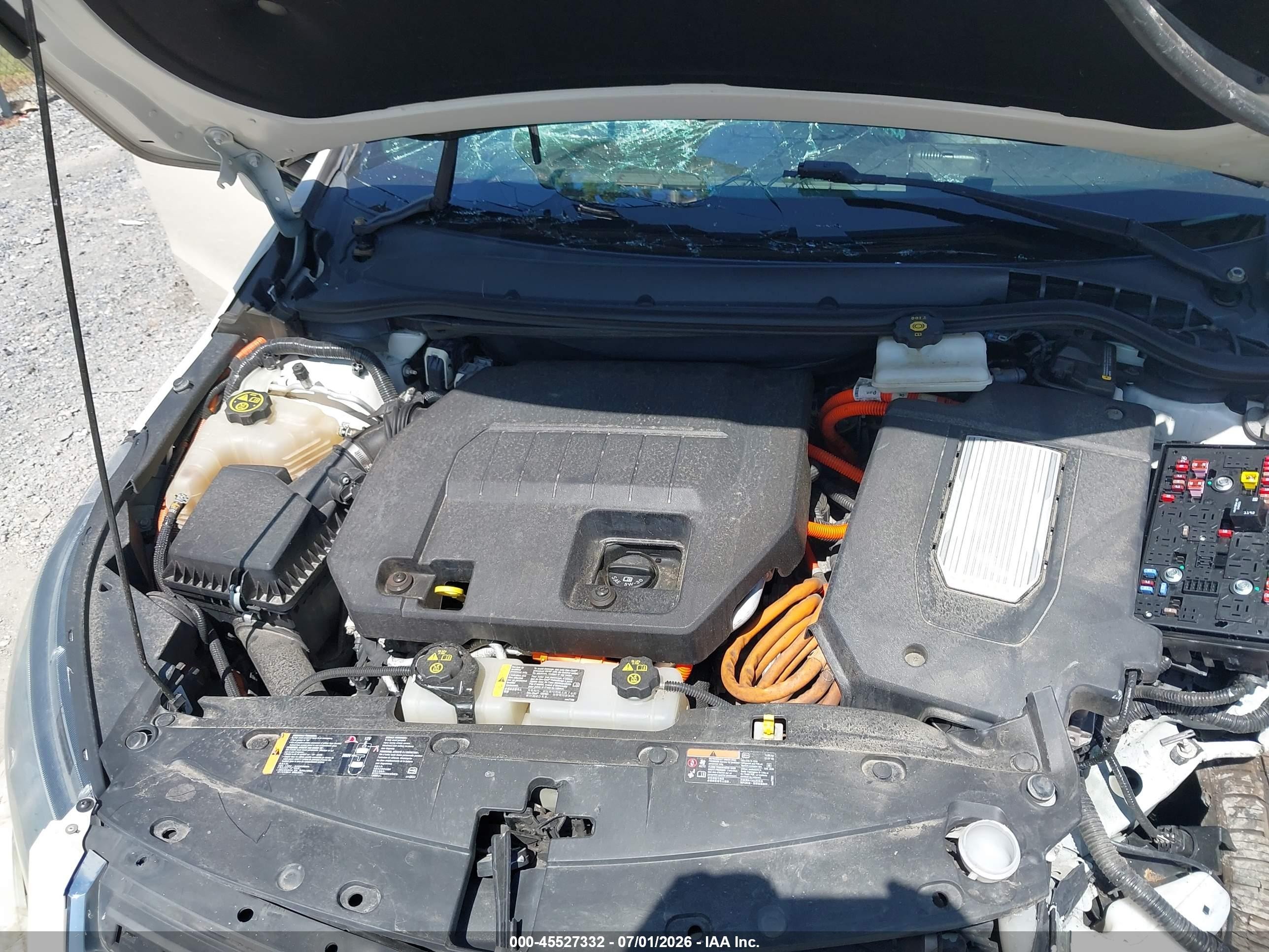 2014 Chevrolet Volt   White vin: 1G1RC6E49EU123981