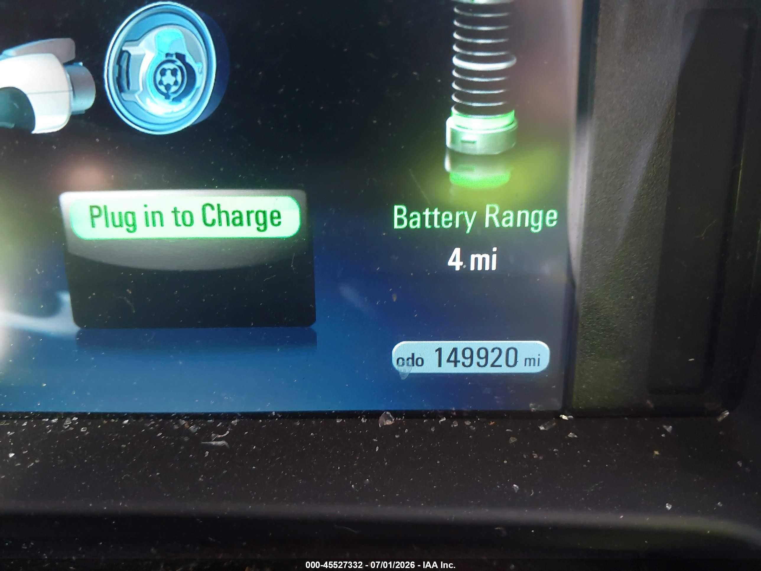2014 Chevrolet Volt   White vin: 1G1RC6E49EU123981