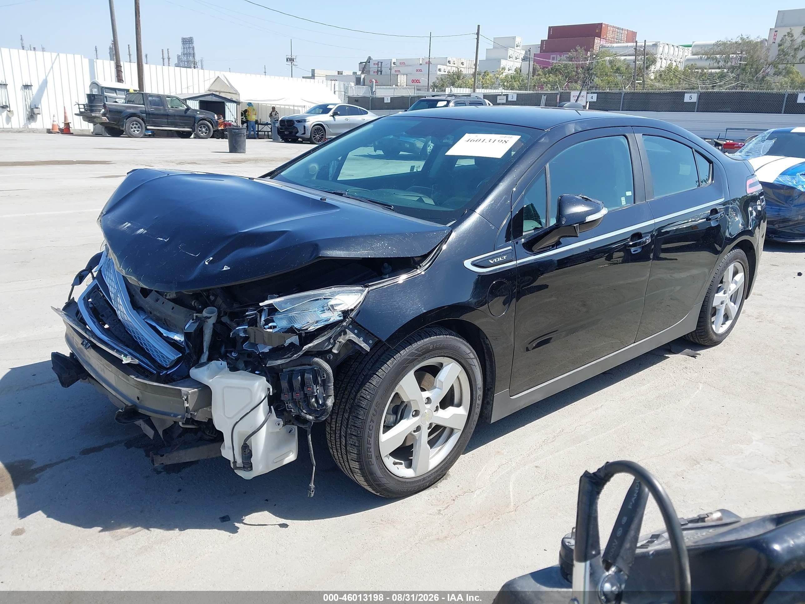 2015 Chevrolet Volt Black vin: 1G1RC6E49FU118121