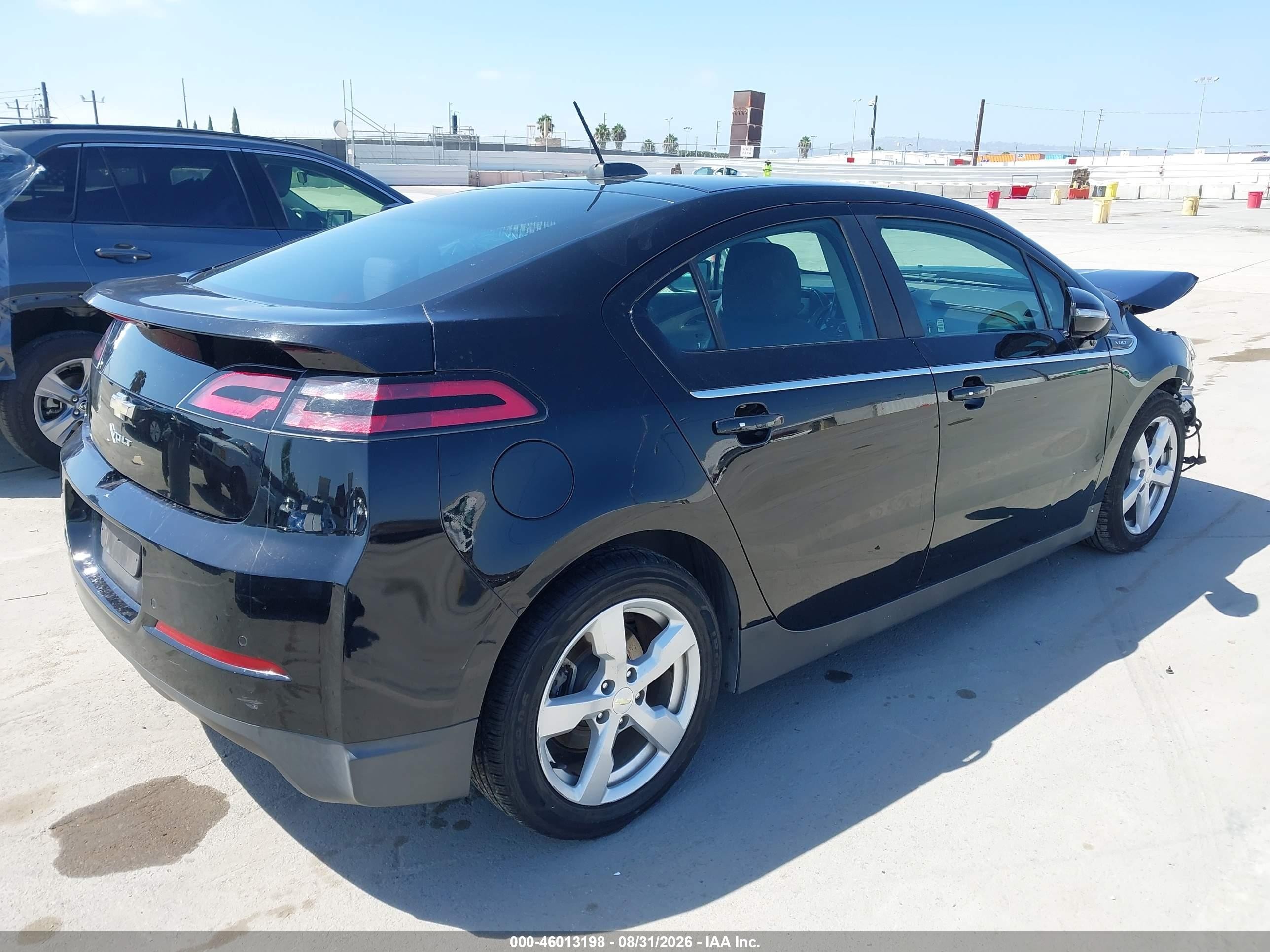 2015 Chevrolet Volt Black vin: 1G1RC6E49FU118121