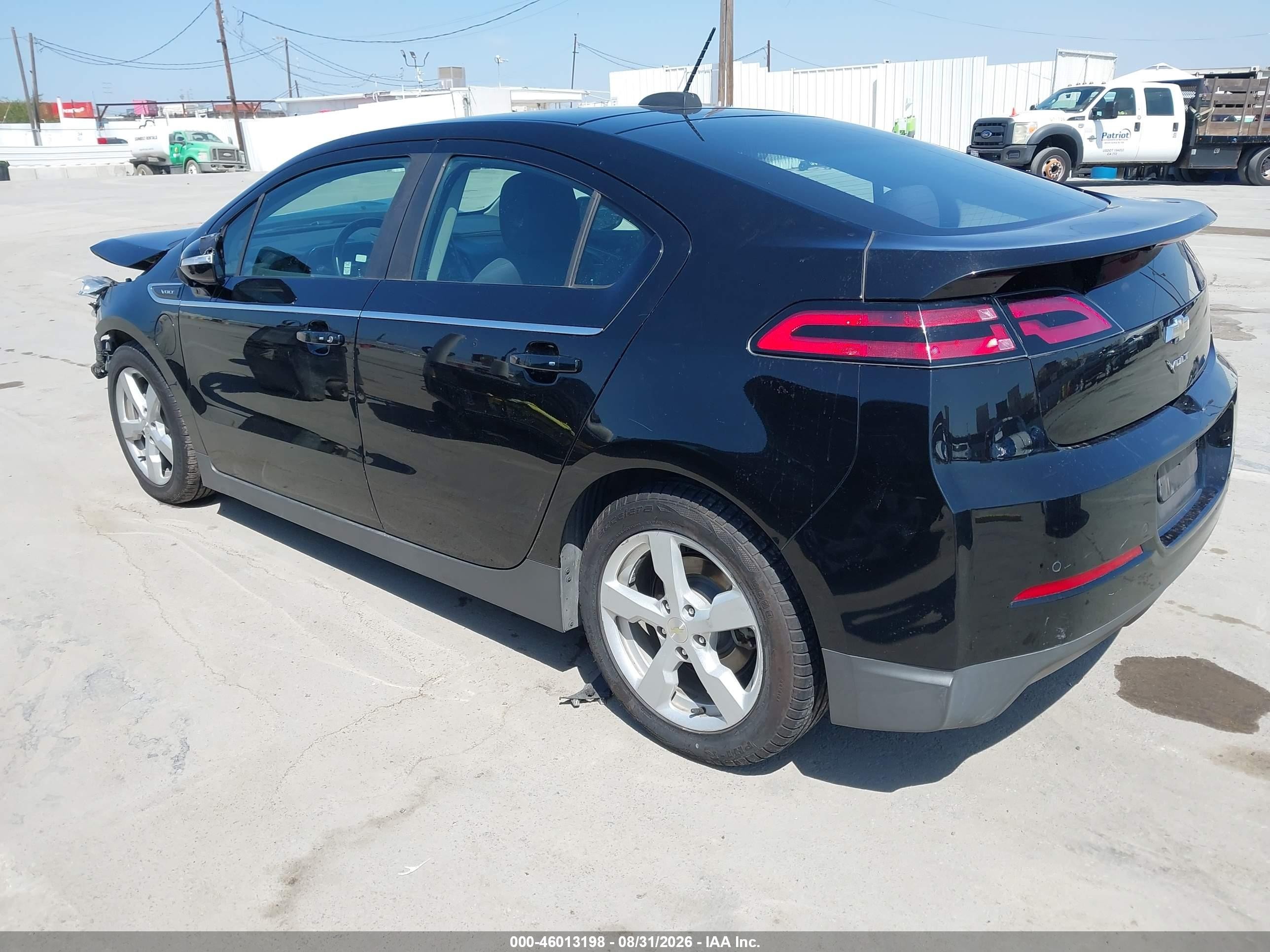 2015 Chevrolet Volt Black vin: 1G1RC6E49FU118121