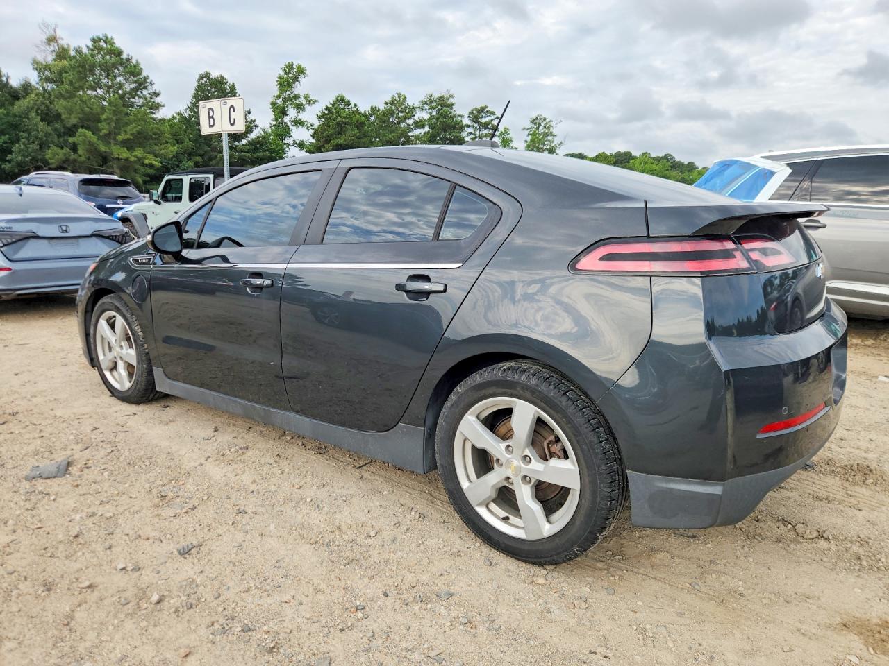 2015 Chevrolet Volt Black vin: 1G1RC6E49FU130611