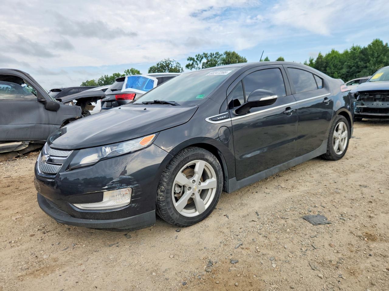 2015 Chevrolet Volt Черный vin: 1G1RC6E49FU130611