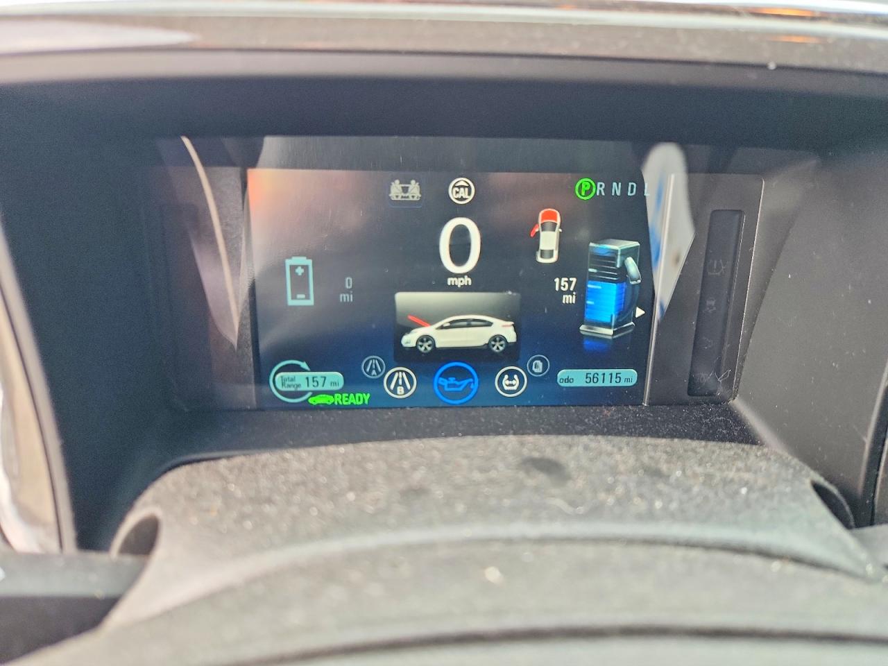 2015 Chevrolet Volt Black vin: 1G1RC6E49FU130611