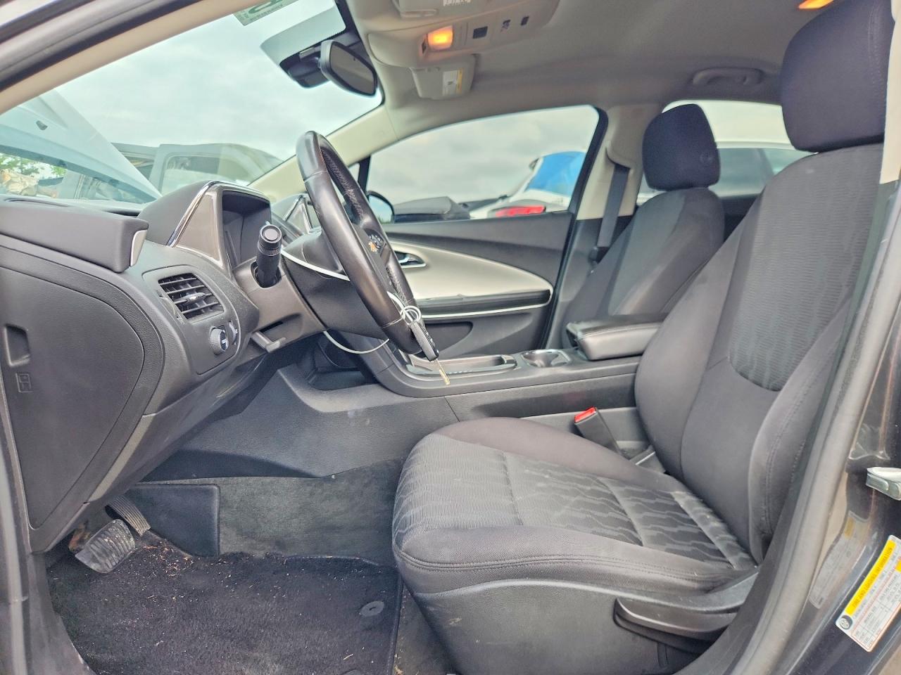 2015 Chevrolet Volt Black vin: 1G1RC6E49FU130611