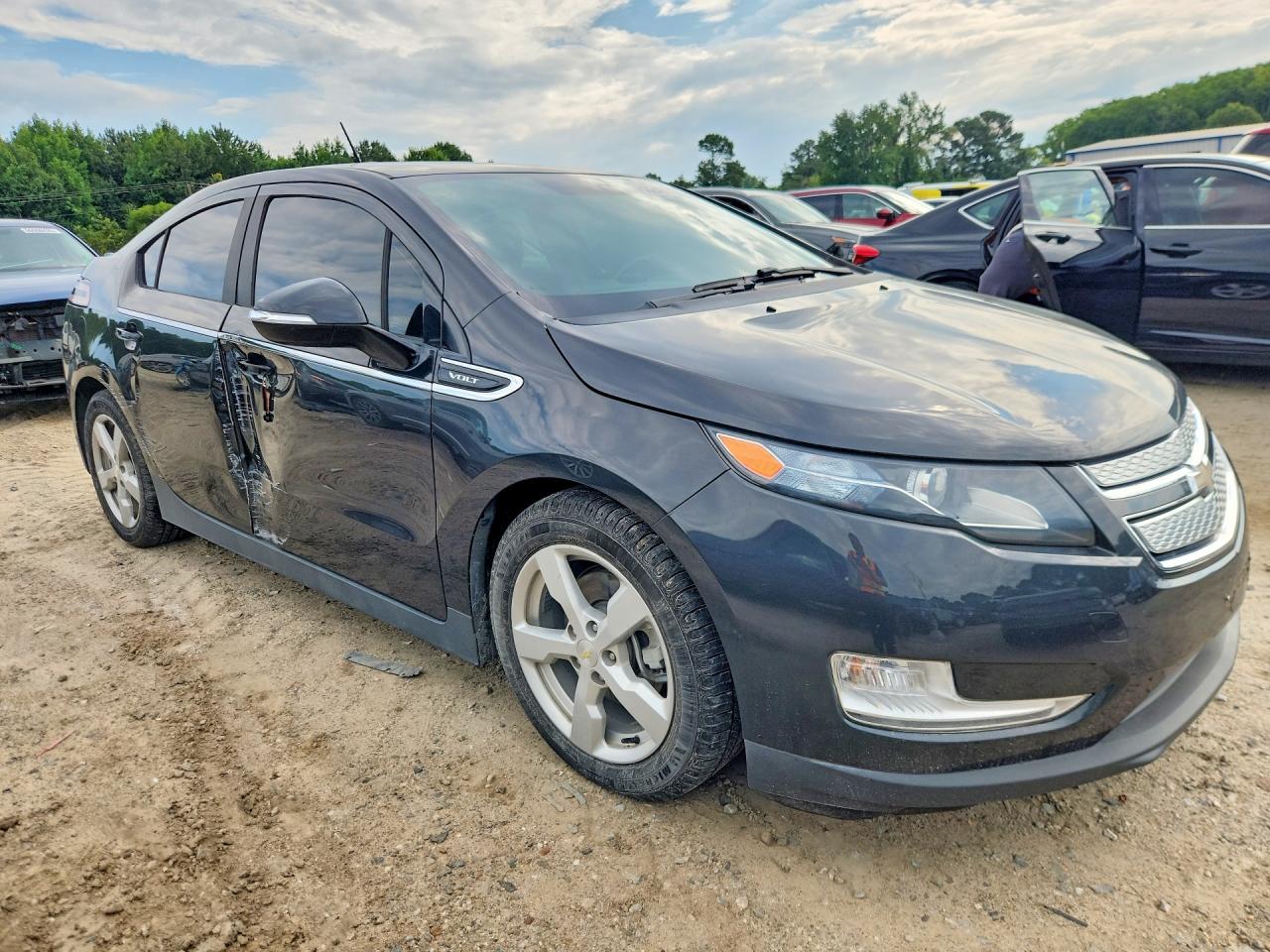 2015 Chevrolet Volt Black vin: 1G1RC6E49FU130611