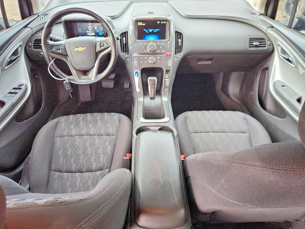 2015 Chevrolet Volt Black vin: 1G1RC6E49FU130611