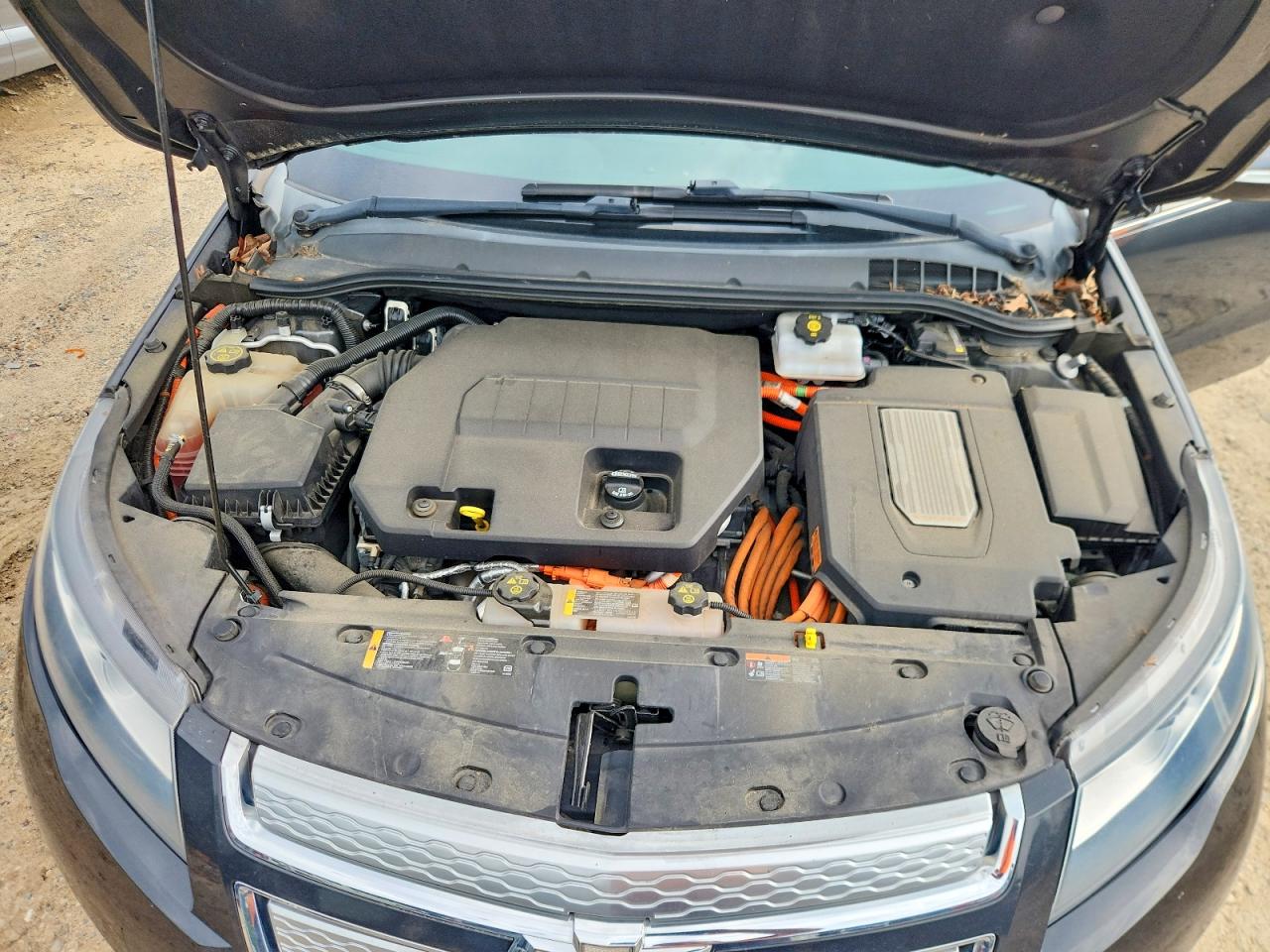 2015 Chevrolet Volt Black vin: 1G1RC6E49FU130611