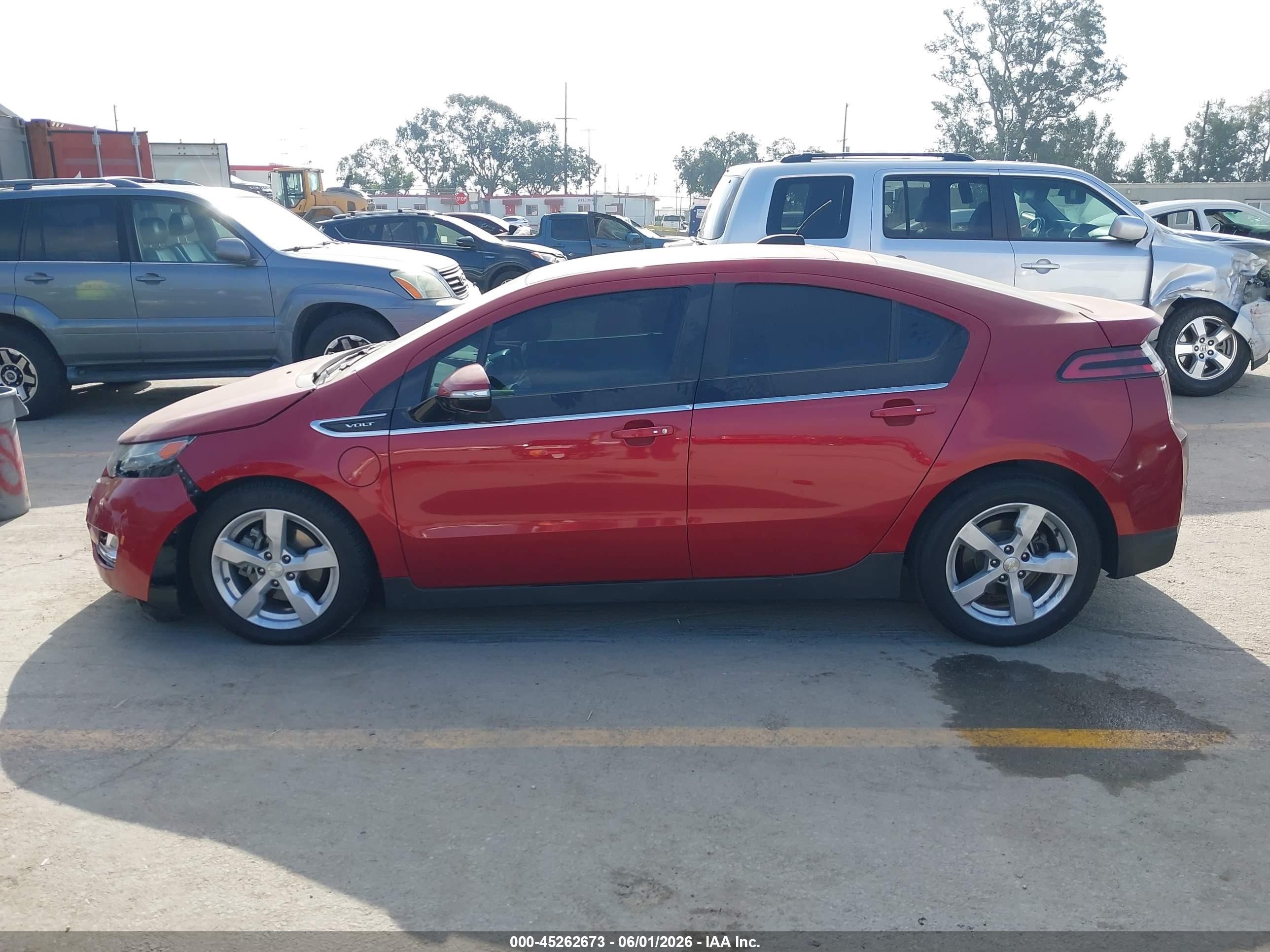 2015 Chevrolet Volt Красный vin: 1G1RC6E49FU131077