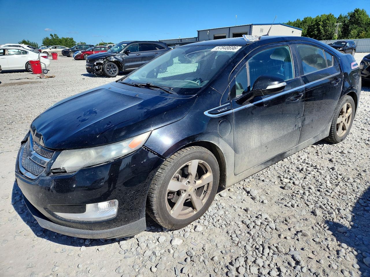 2011 Chevrolet Volt Black vin: 1G1RC6E4XBU103282