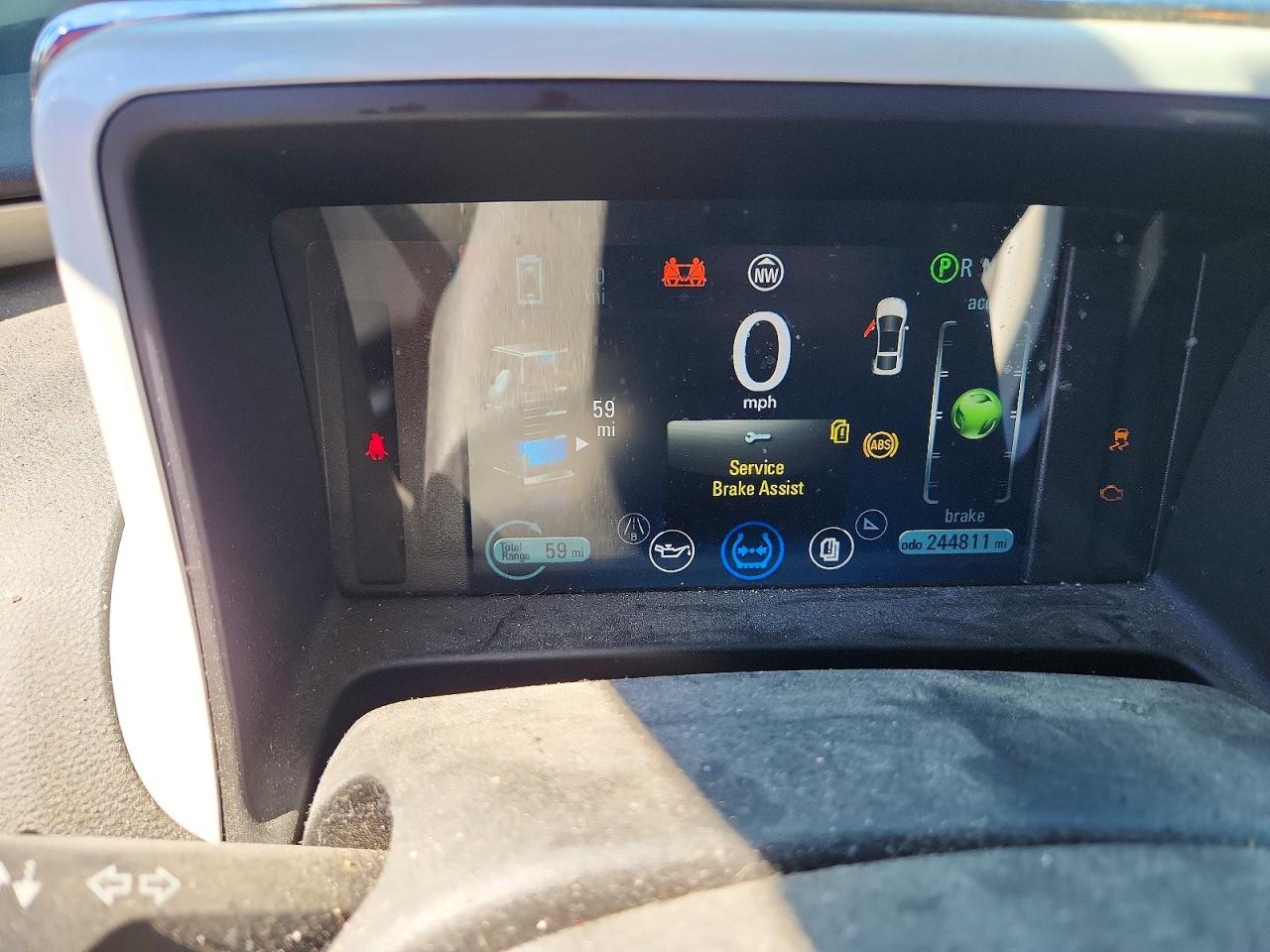 2011 Chevrolet Volt Black vin: 1G1RC6E4XBU103282