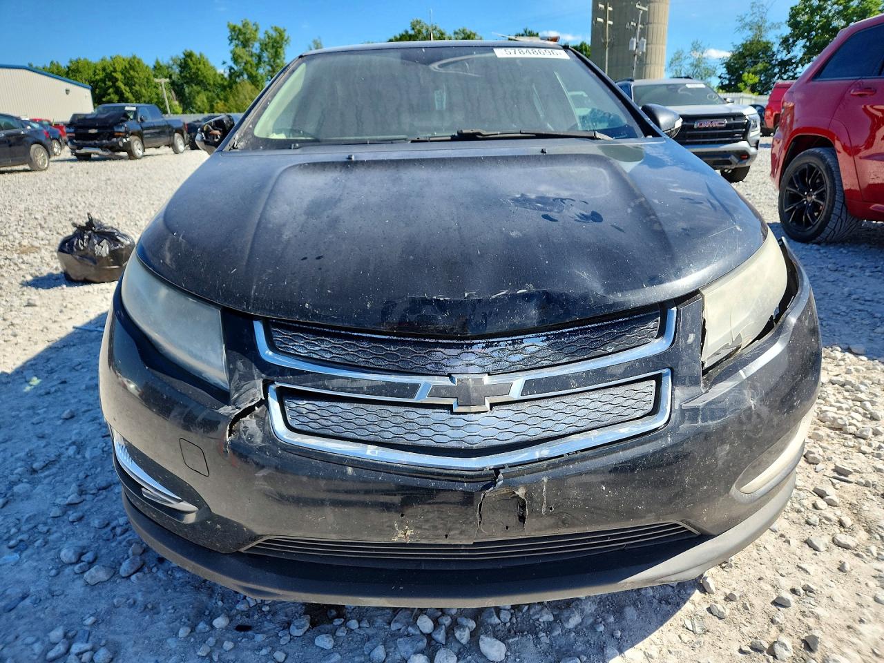 2011 Chevrolet Volt Black vin: 1G1RC6E4XBU103282