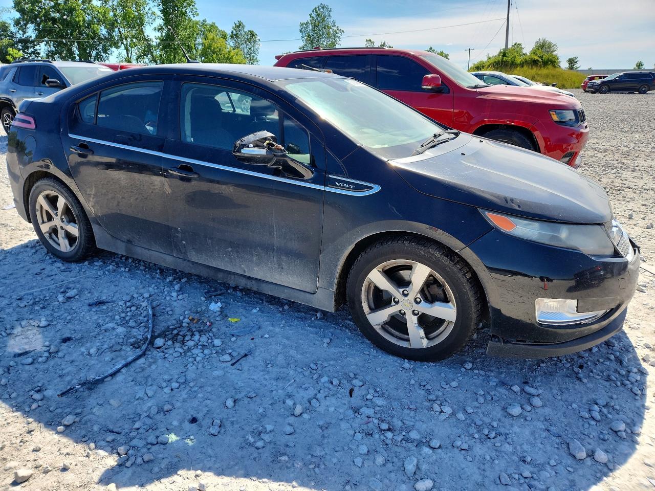2011 Chevrolet Volt Black vin: 1G1RC6E4XBU103282