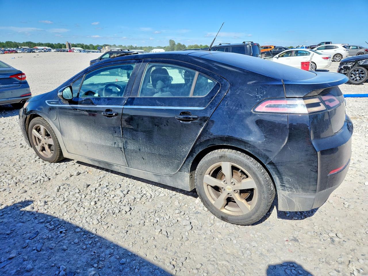 2011 Chevrolet Volt Black vin: 1G1RC6E4XBU103282