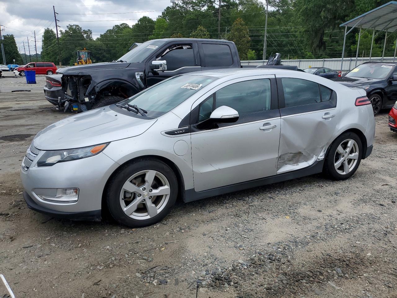 2015 Chevrolet Volt Silver vin: 1G1RC6E4XFU111517