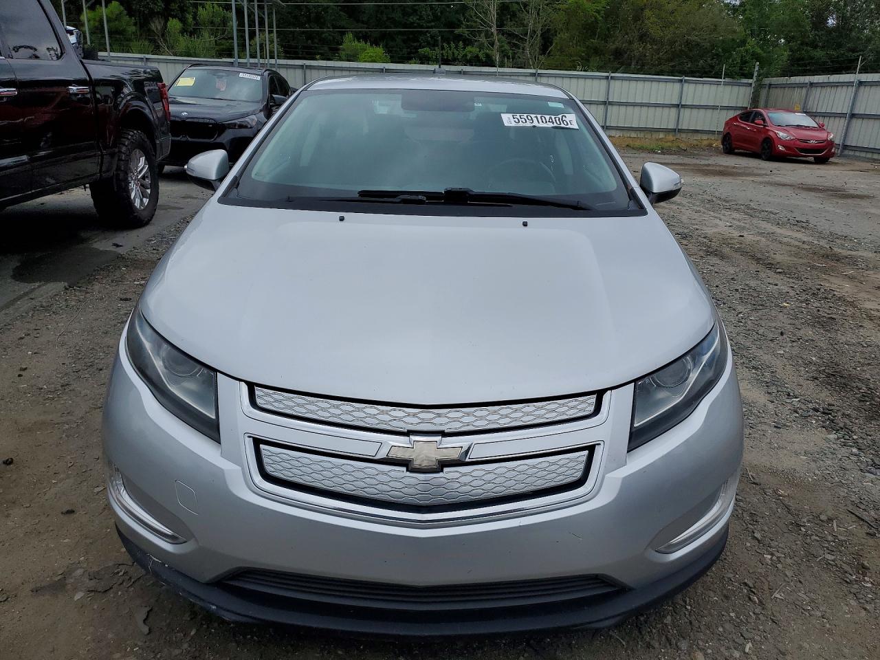 2015 Chevrolet Volt Silver vin: 1G1RC6E4XFU111517