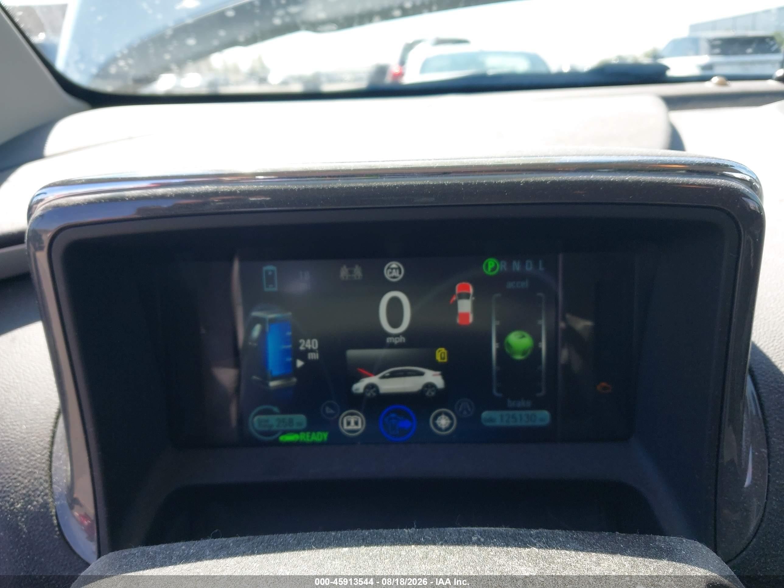 2015 Chevrolet Volt   Серебряный vin: 1G1RC6E4XFU125420
