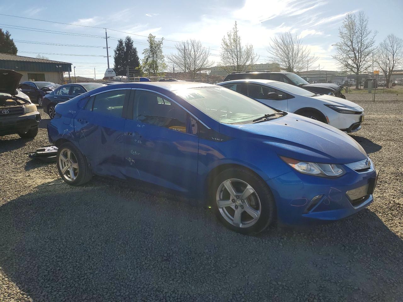 2017 Chevrolet Volt Lt Blue vin: 1G1RC6S53HU107650