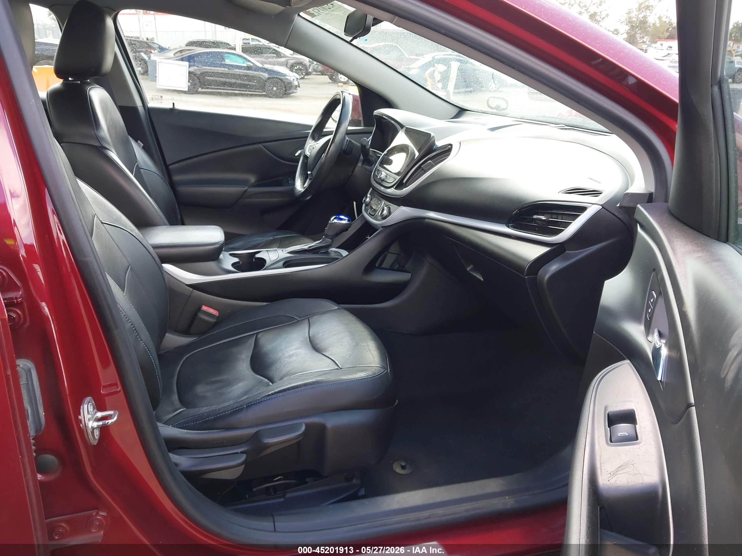 2017 Chevrolet Volt Lt Burgundy vin: 1G1RC6S55HU135871
