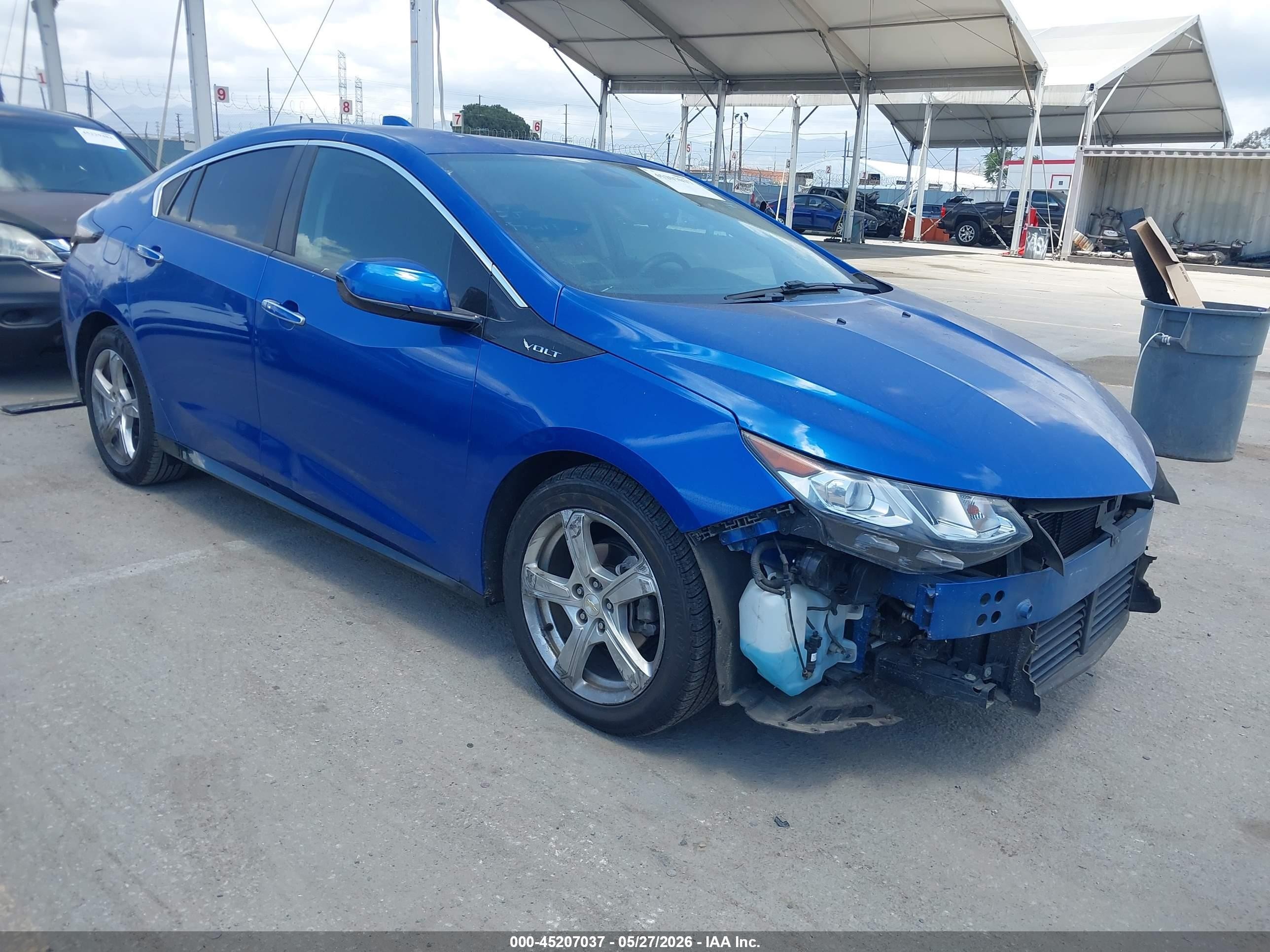 2017 Chevrolet Volt Lt Blue vin: 1G1RC6S57HU204754