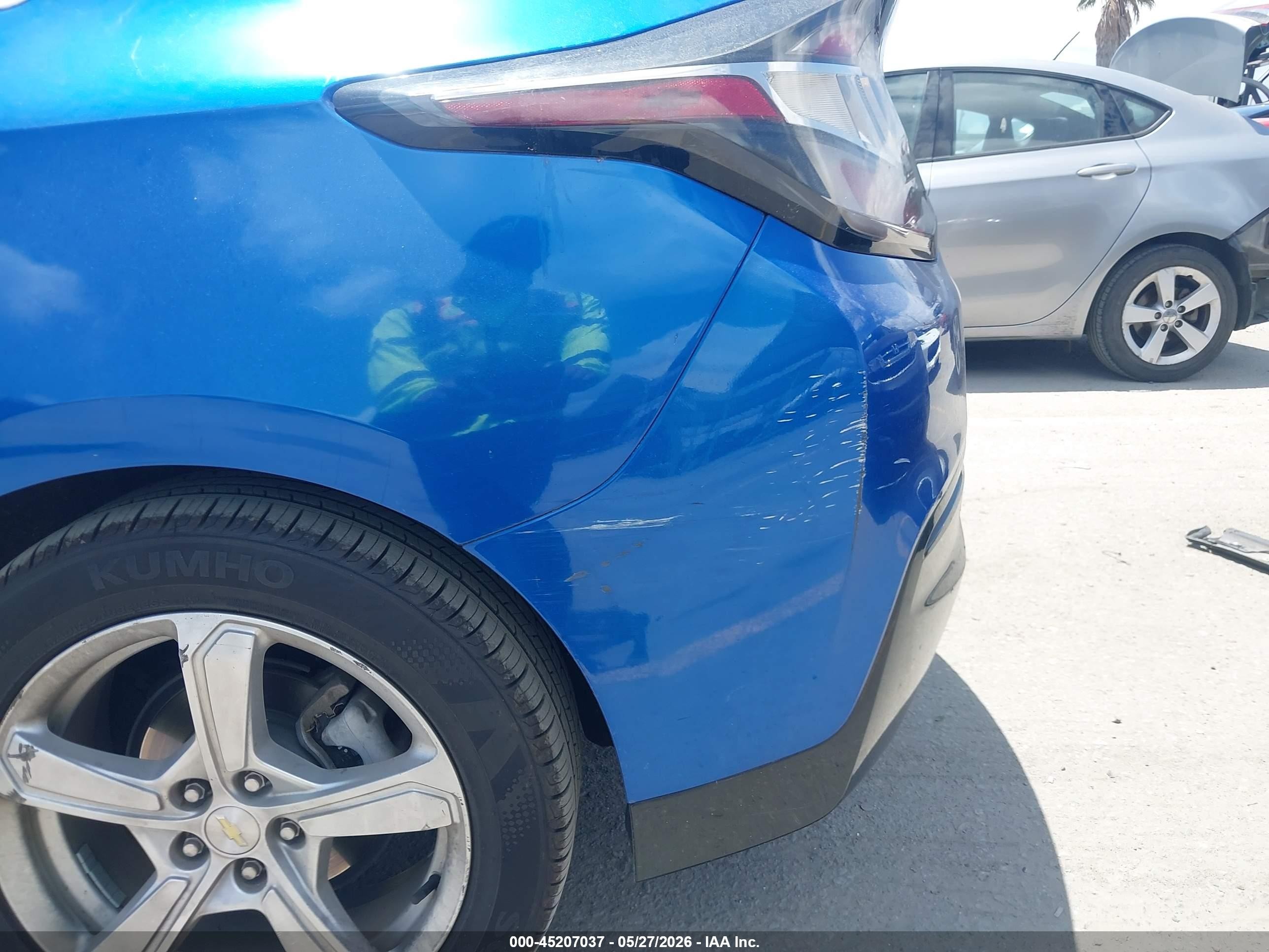 2017 Chevrolet Volt Lt Blue vin: 1G1RC6S57HU204754