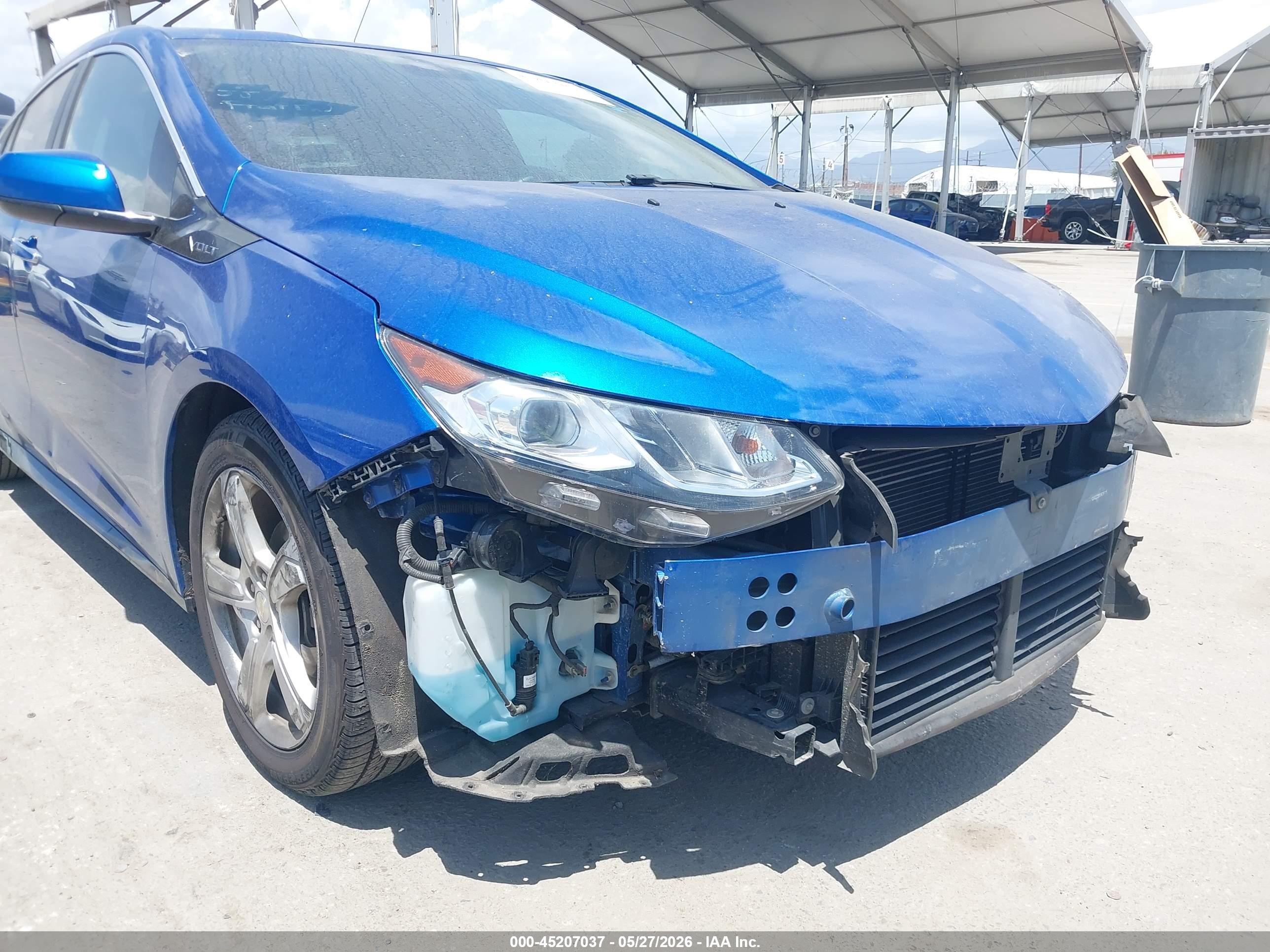 2017 Chevrolet Volt Lt Blue vin: 1G1RC6S57HU204754