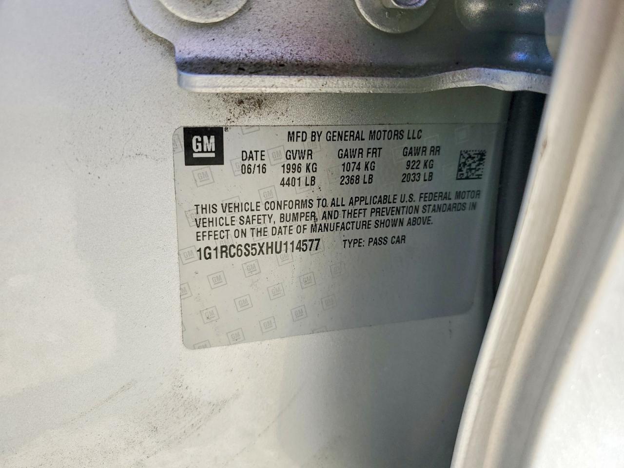 2013 Chevrolet Volt Silver vin: 1G1RC6S5XHU114577