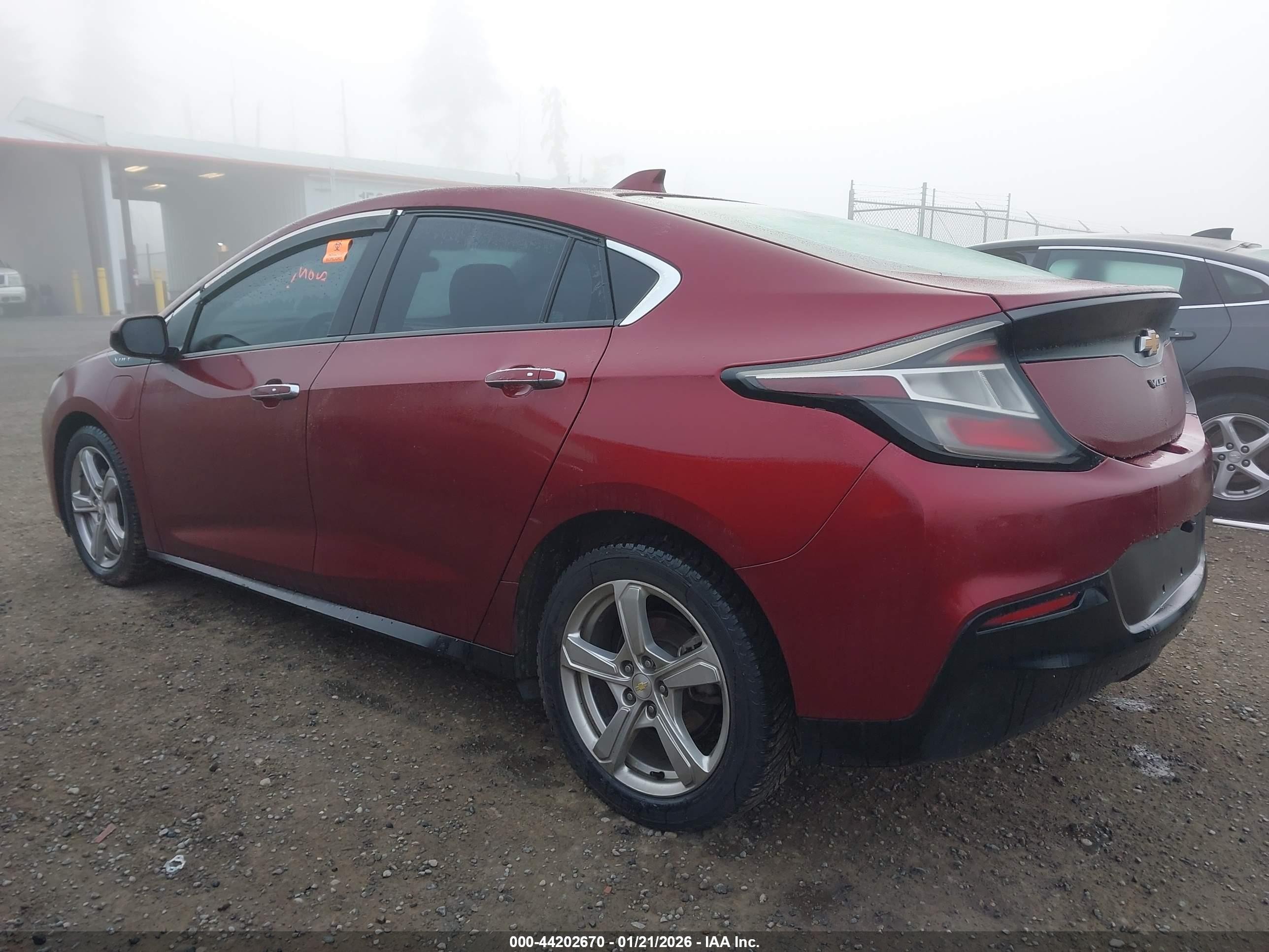 2017 Chevrolet Volt Lt Red vin: 1G1RC6S5XHU136529